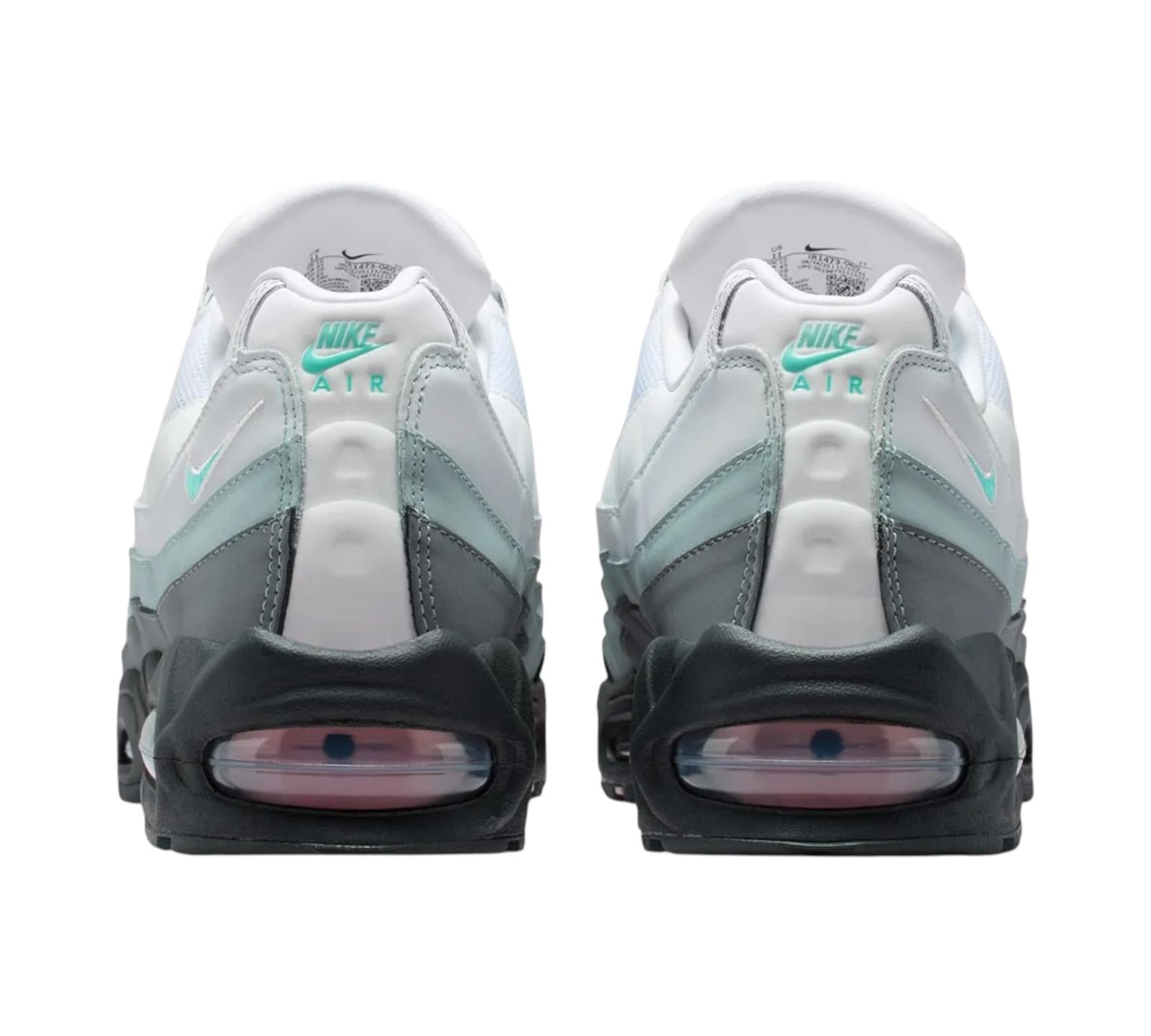 NIKE AIR MAX 95 BIG BUBBLE WHITE HYPER TURQUOISE PINK FOAM