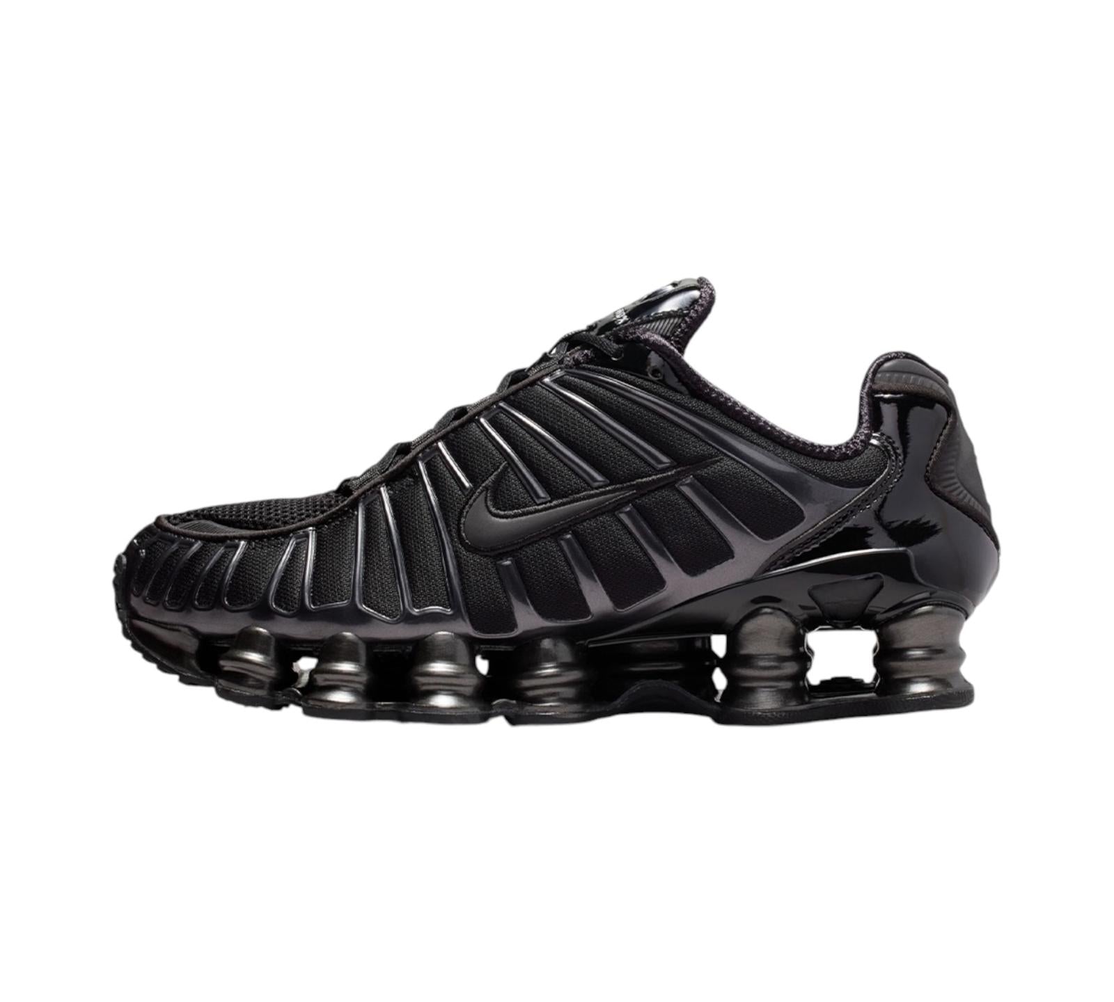 NIKE SHOX TL BLACK METALLIC SILVER