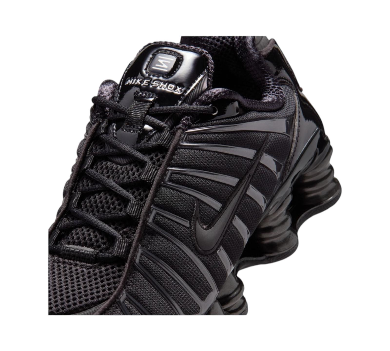 NIKE SHOX TL BLACK METALLIC SILVER