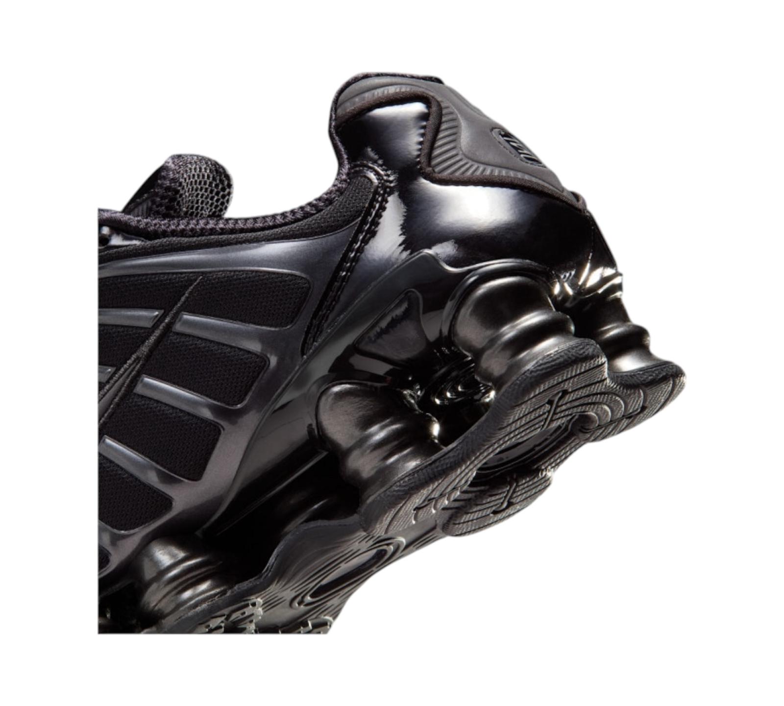 NIKE SHOX TL BLACK METALLIC SILVER