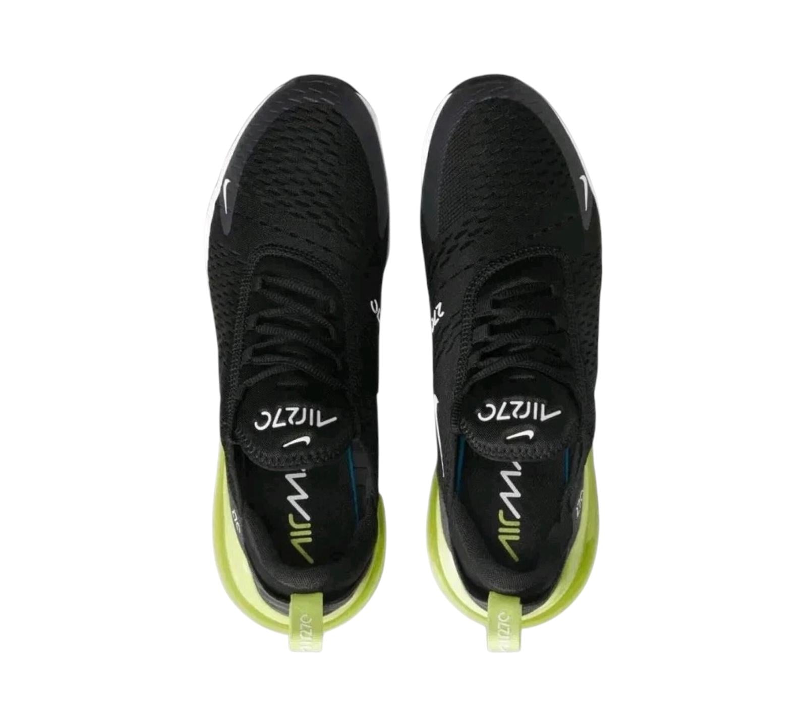 NIKE AIR MAX 270 LIGHT LEMON TWIST BLACK