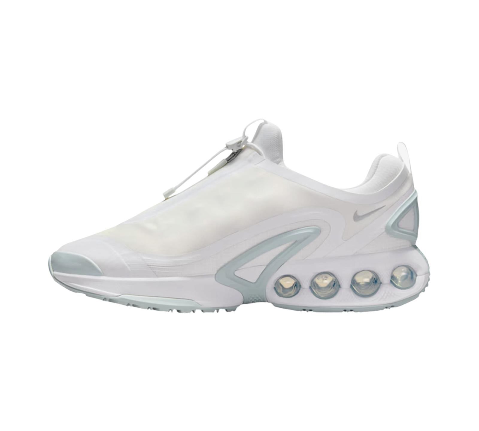 NIKE AIR MAX DN ROAM WHITE OFF WHITE METALLIC SILVER