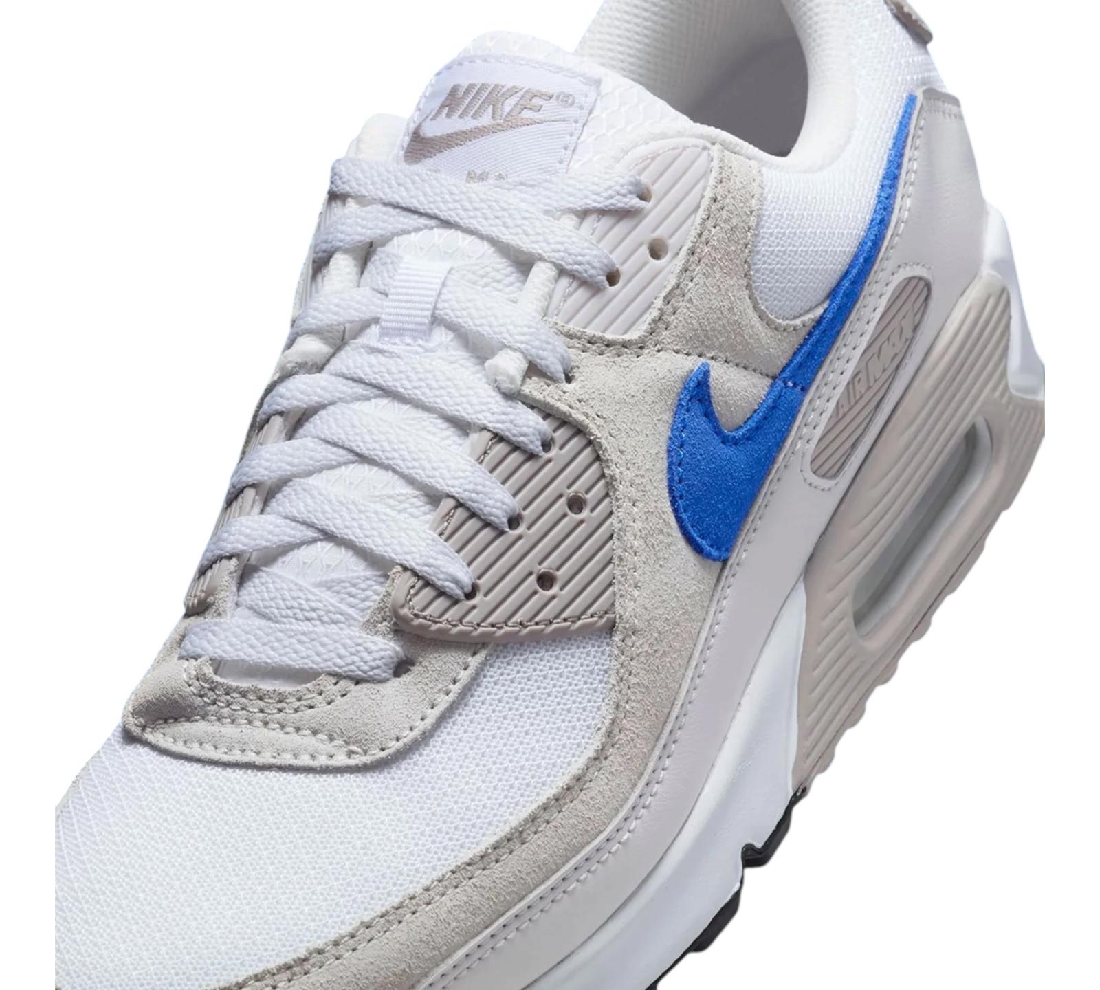 NIKE AIR MAX 90 COLLEGE GREY RACER BLUE