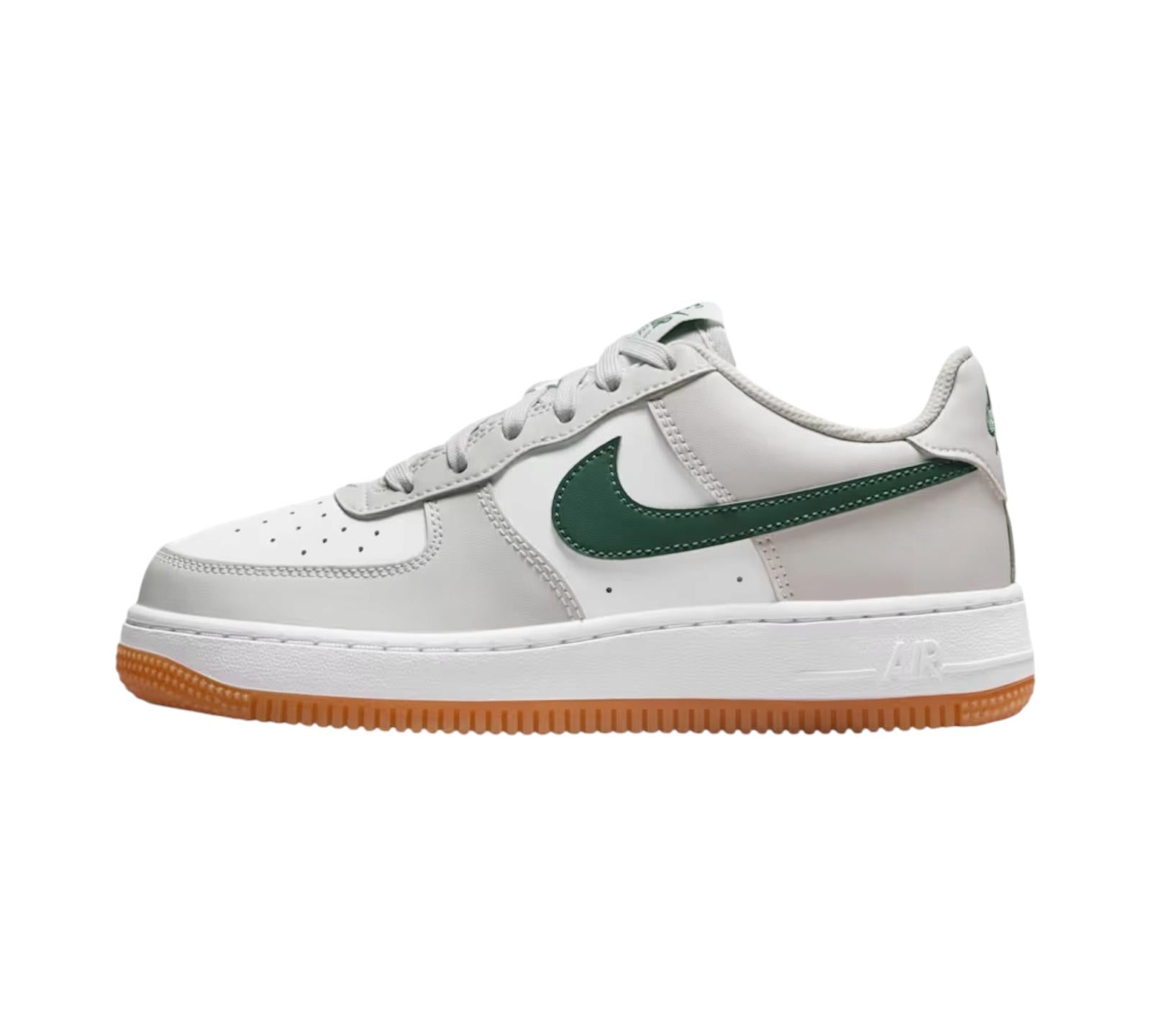 NIKE AIR FORCE 1 LOW PHOTON DUST FIR GUM MEDIUM BROWN WHITE