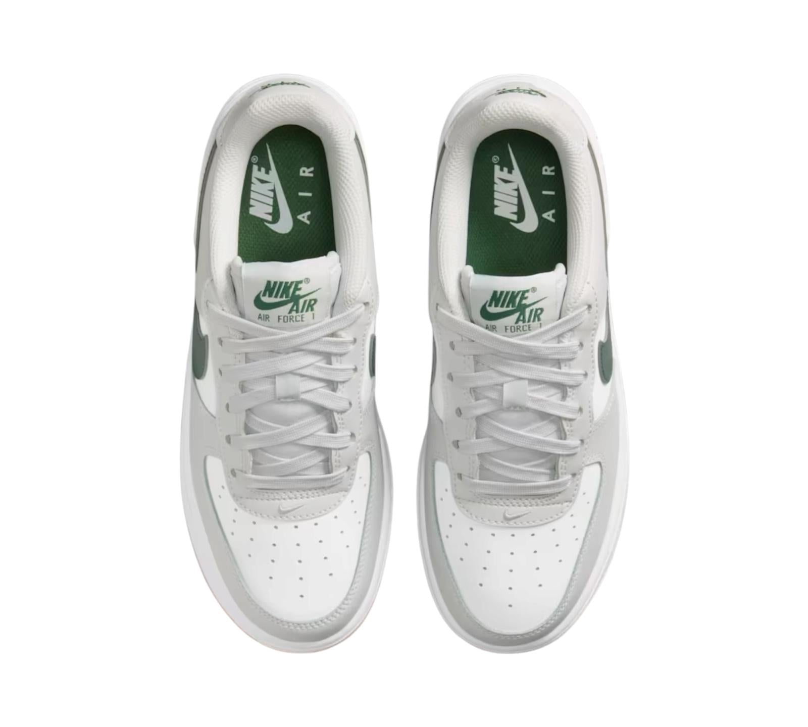 NIKE AIR FORCE 1 LOW PHOTON DUST FIR GUM MEDIUM BROWN WHITE