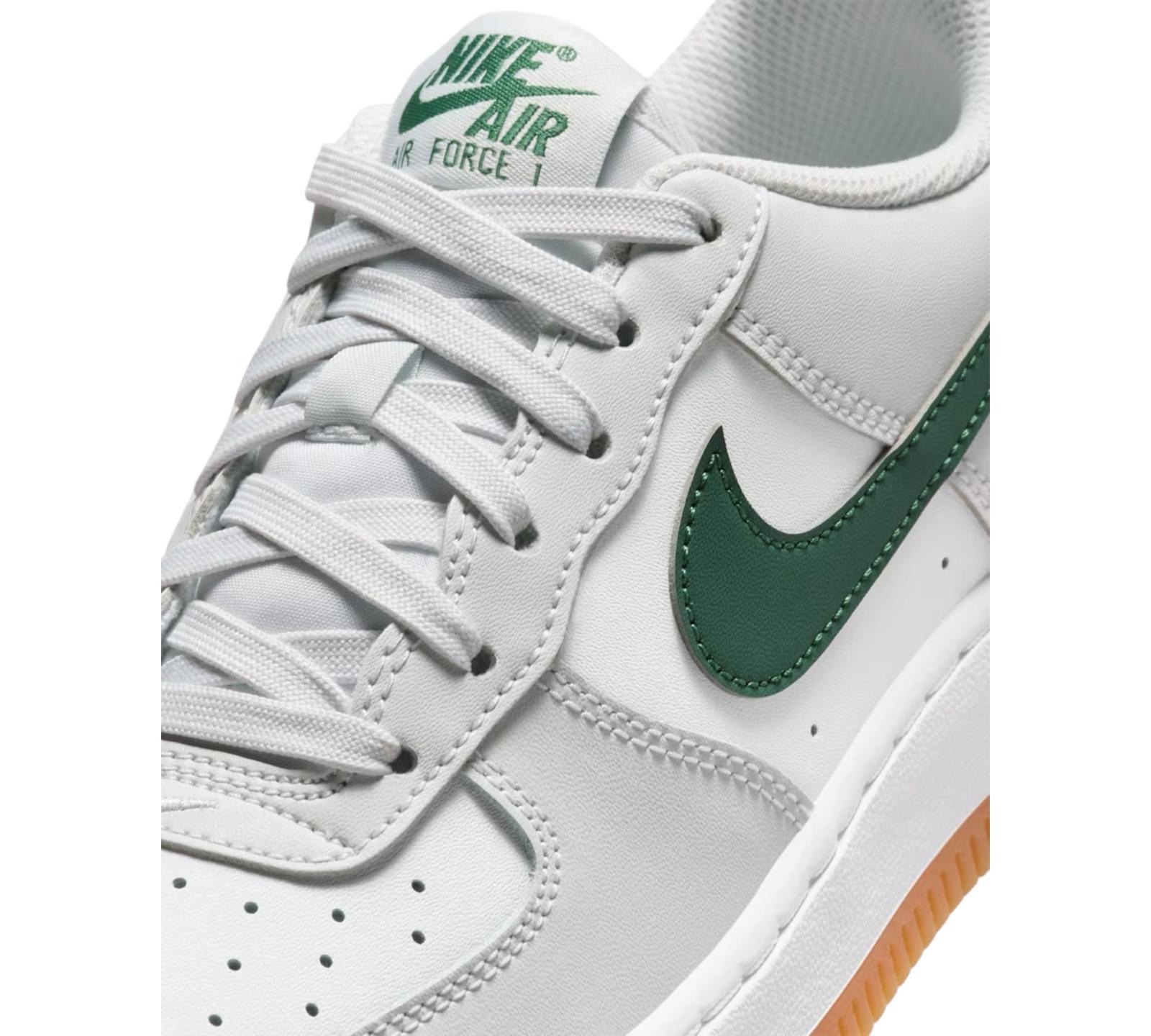 NIKE AIR FORCE 1 LOW PHOTON DUST FIR GUM MEDIUM BROWN WHITE