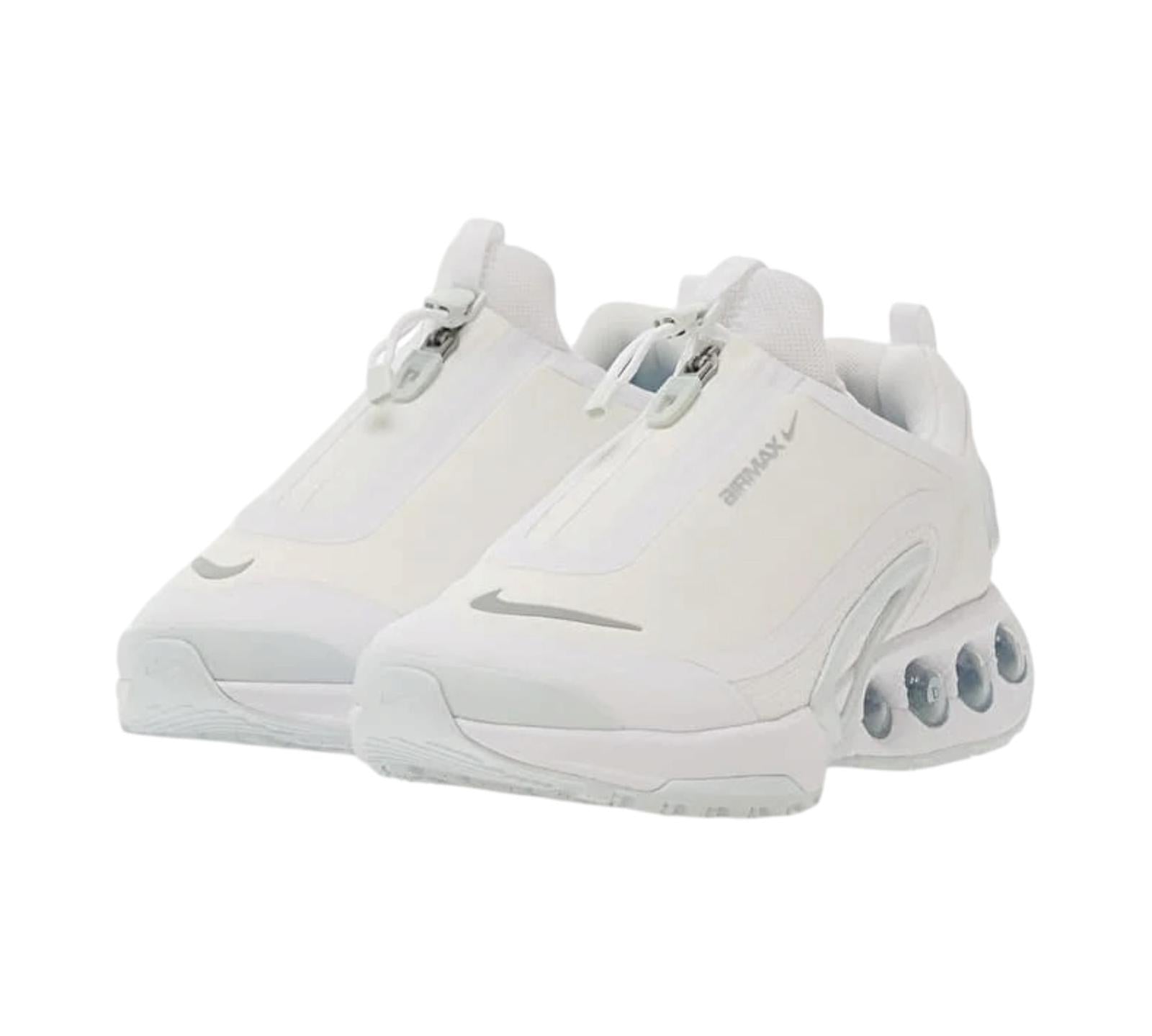 NIKE AIR MAX DN ROAM WHITE OFF WHITE METALLIC SILVER