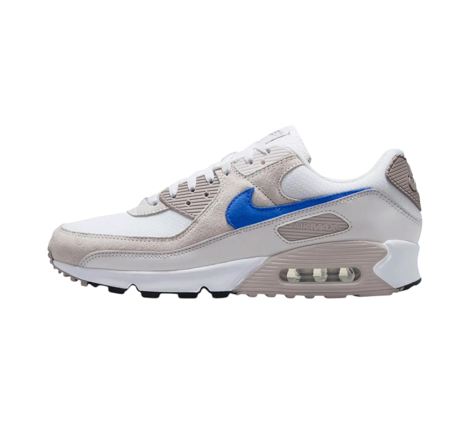 NIKE AIR MAX 90 COLLEGE GREY RACER BLUE