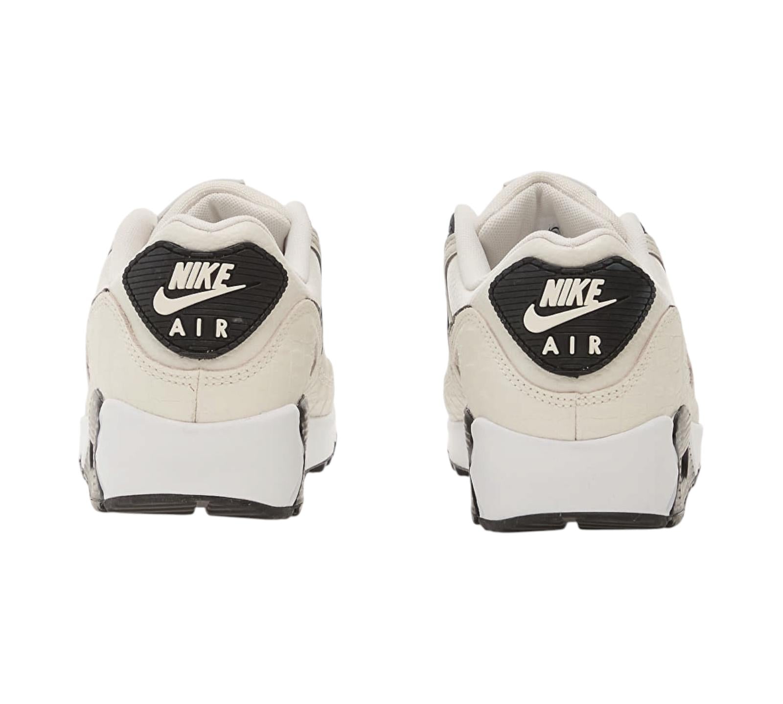 NIKE AIR MAX 90 SAIL CROC PRINT PHANTOM BLACK