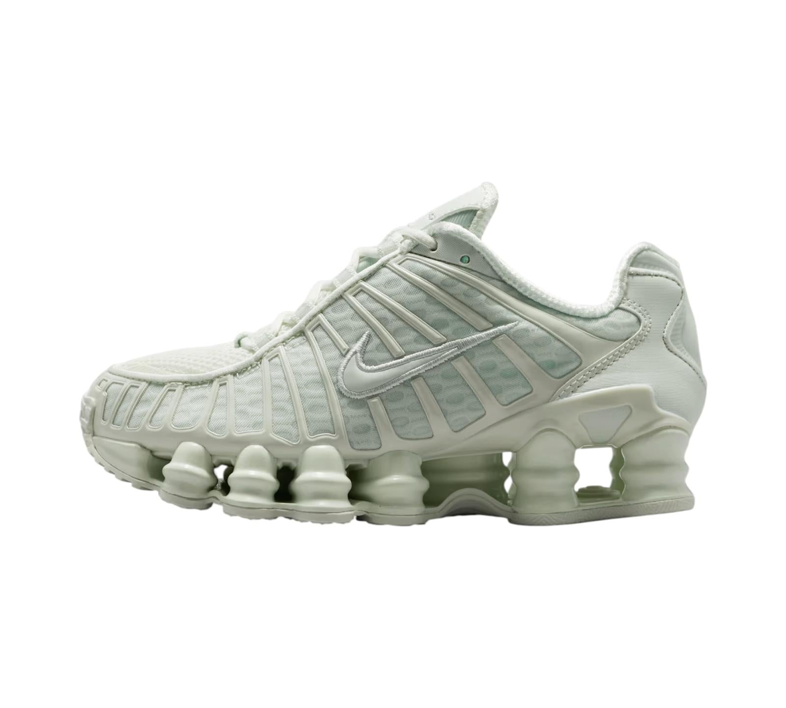 NIKE SHOX TL SPRUCE AURA LIGHT SILVER