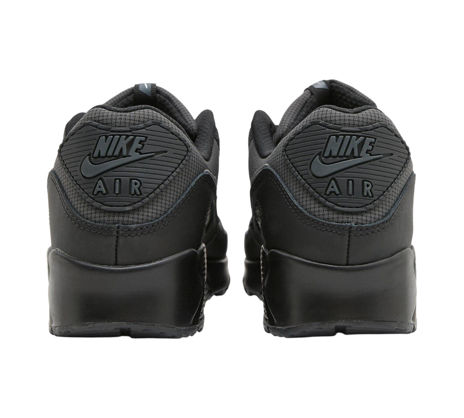 NIKE AIR MAX 90 BLACK REFLECTIVE SILVER