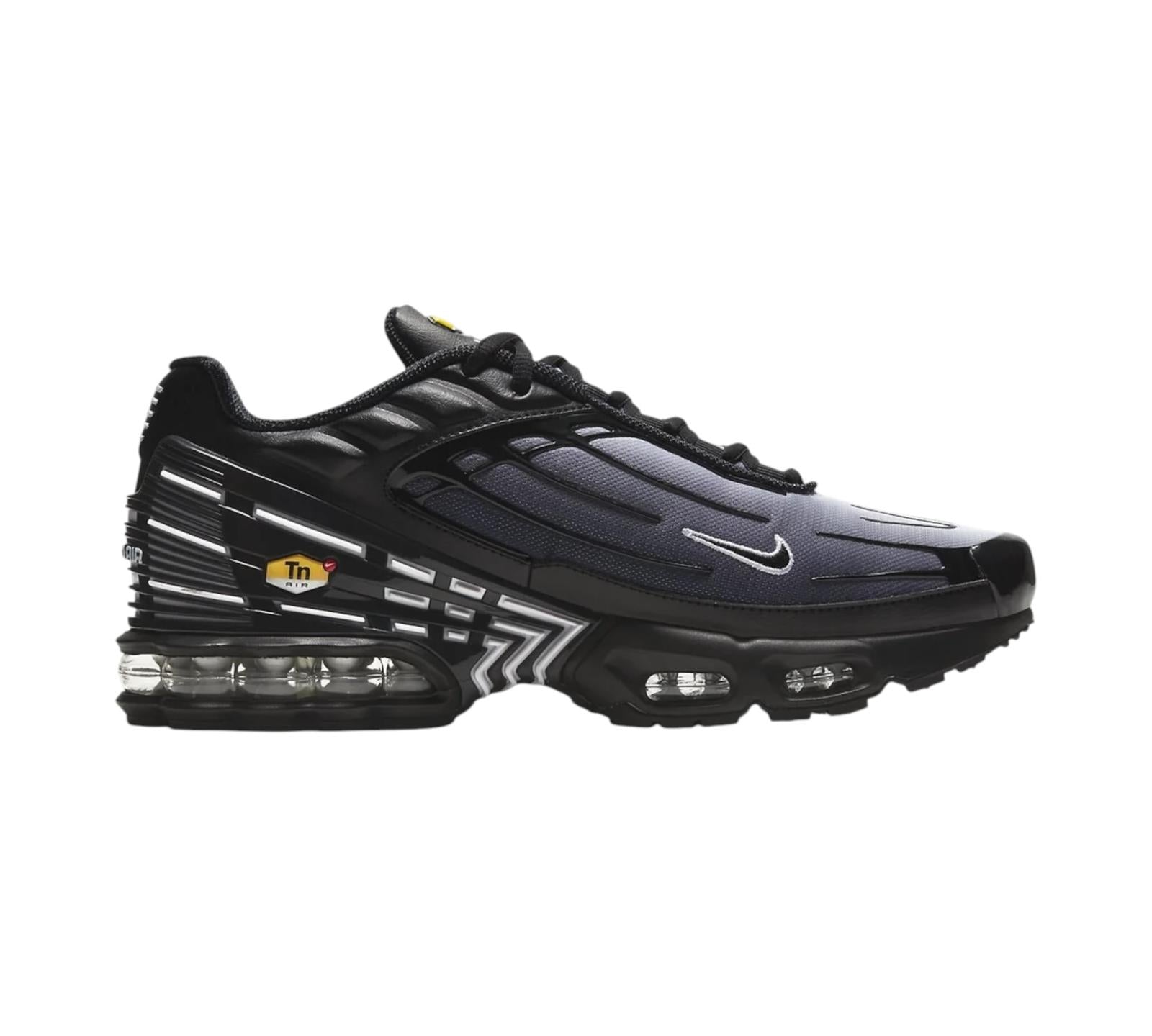 NIKE AIR MAX PLUS 3 BLACK WHITE