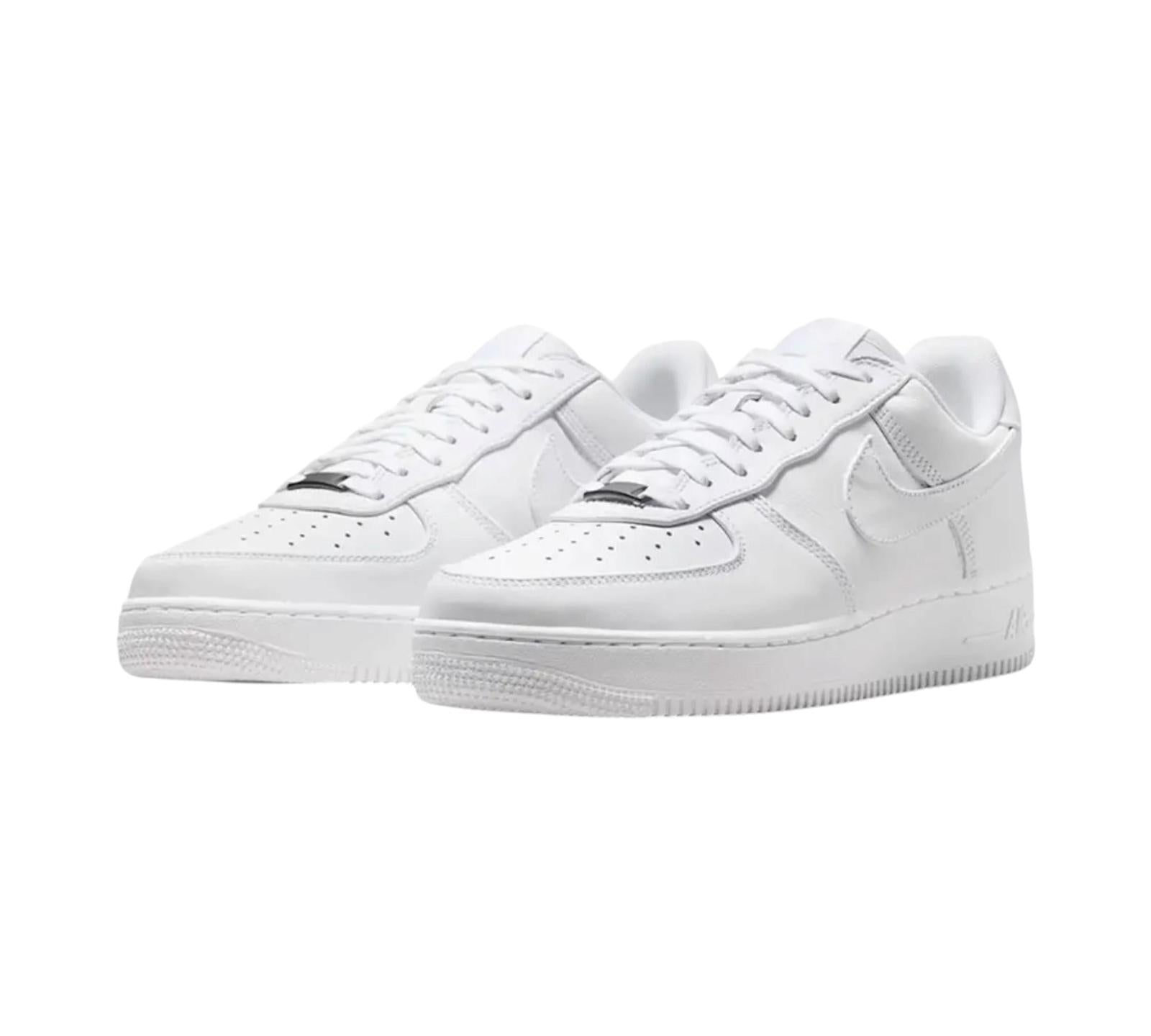 NIKE AIR FORCE 1 LOW RETRO PREMIUM TRIPLE WHITE