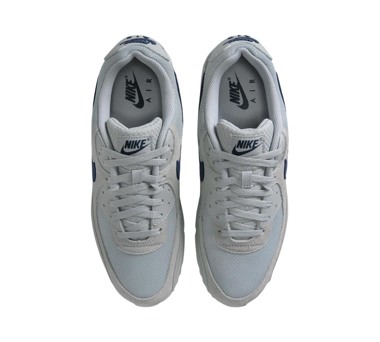 NIKE AIR MAX 90 WOLF GREY MIDNIGHT NAVY