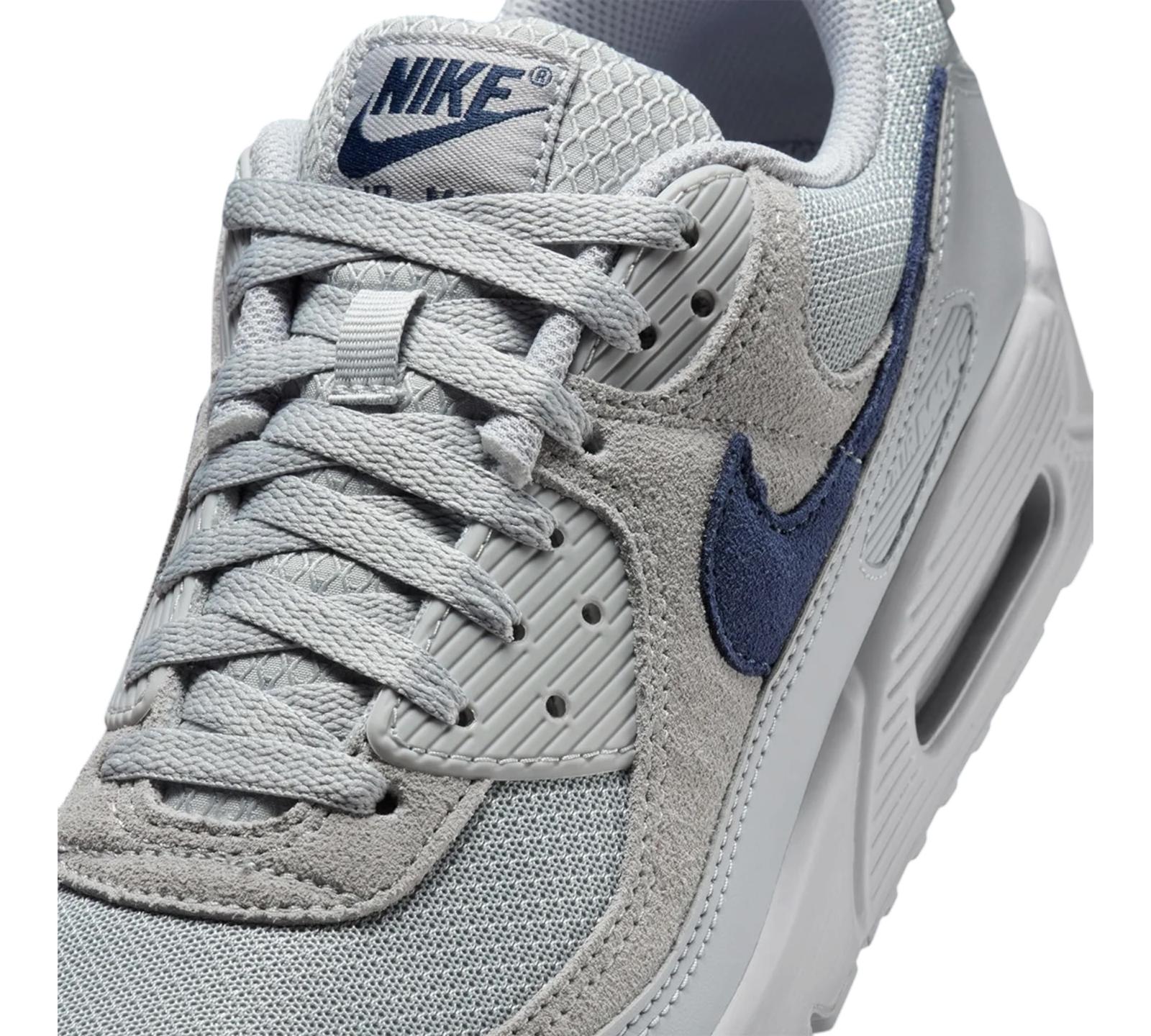 NIKE AIR MAX 90 WOLF GREY MIDNIGHT NAVY