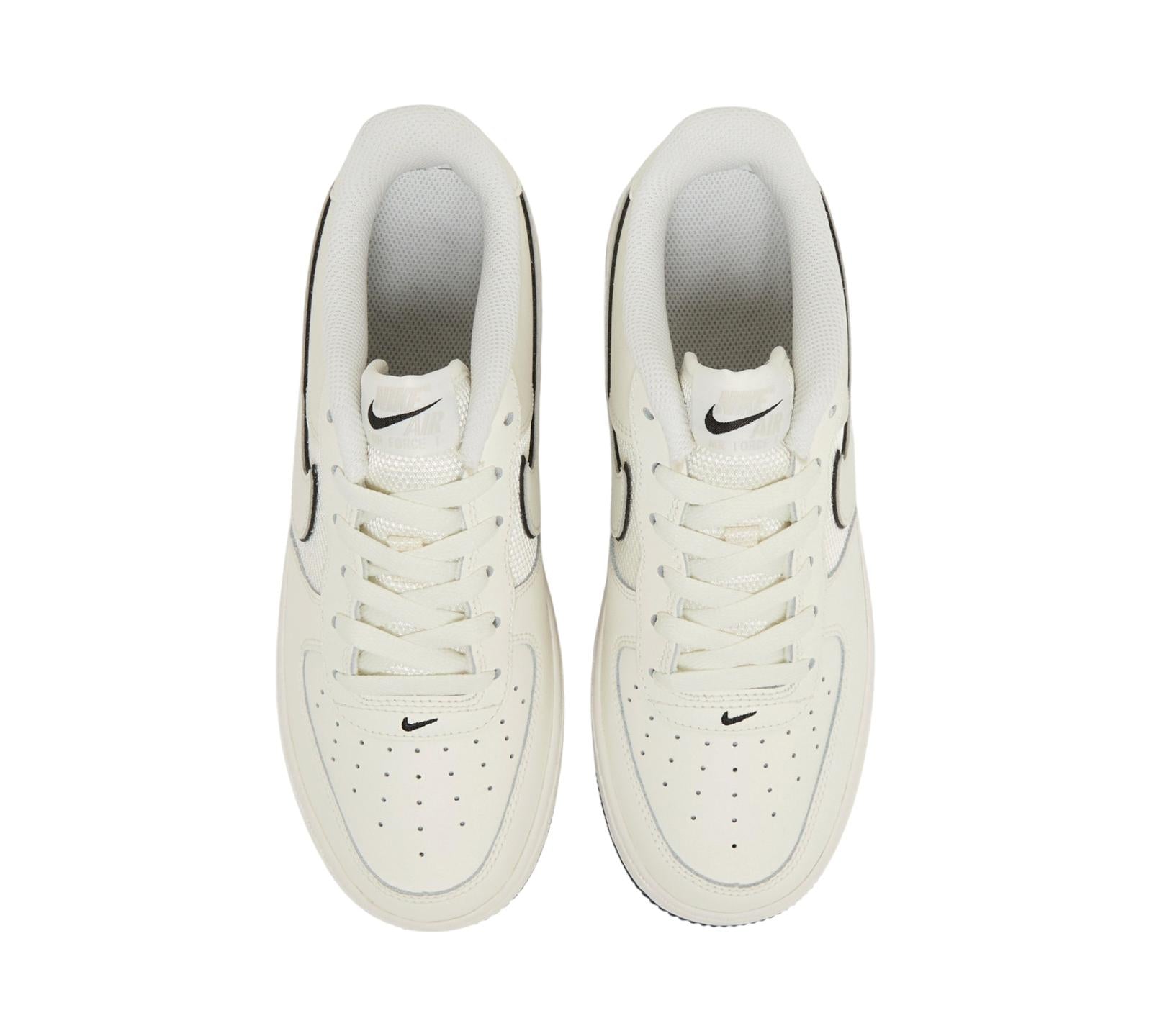 NIKE AIR FORCE 1 LOW '07 SAIL LIGHT BONE BLACK
