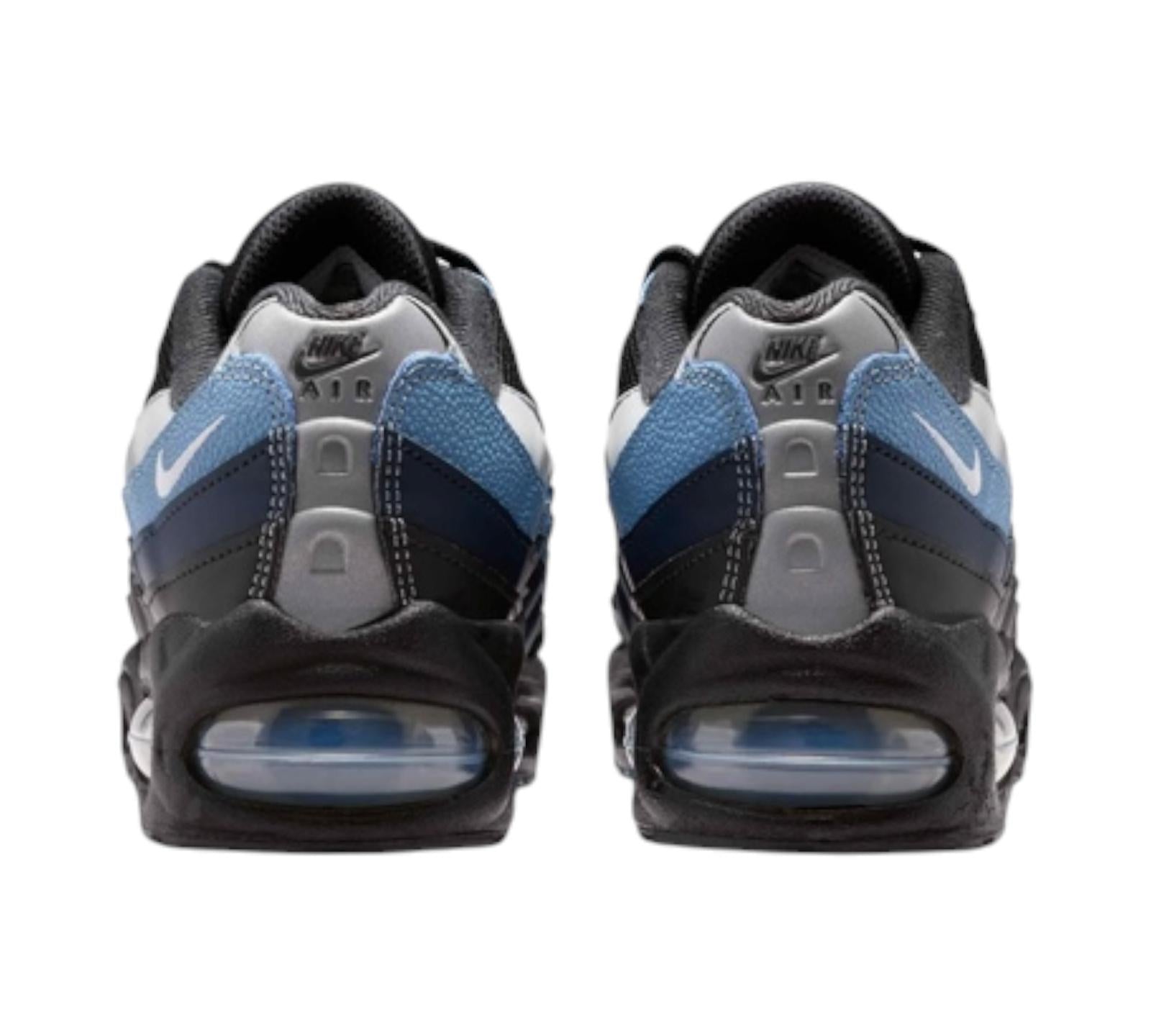 NIKE AIR MAX 95 BLACK SMOKE GREY WORK BLUE