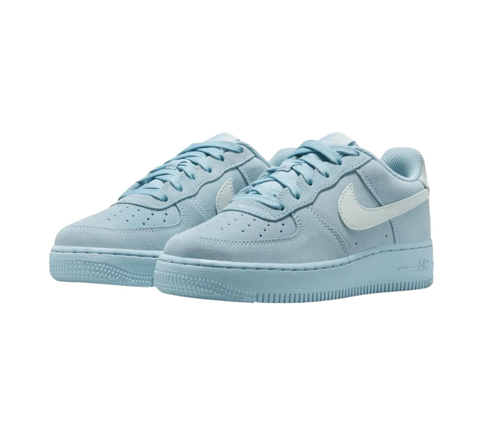 NIKE AIR FORCE 1 LOW LV8 LIGHT ARMORY BLUE PLATINUM