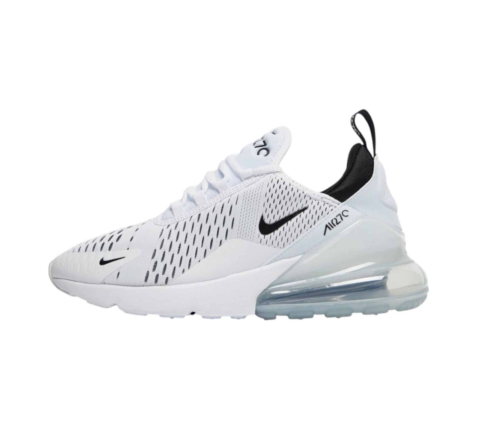 NIKE AIR MAX 270 WHITE BLACK
