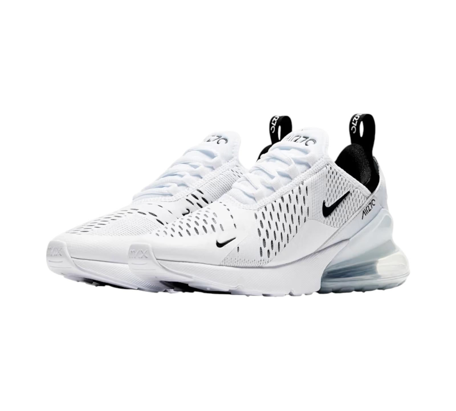NIKE AIR MAX 270 WHITE BLACK