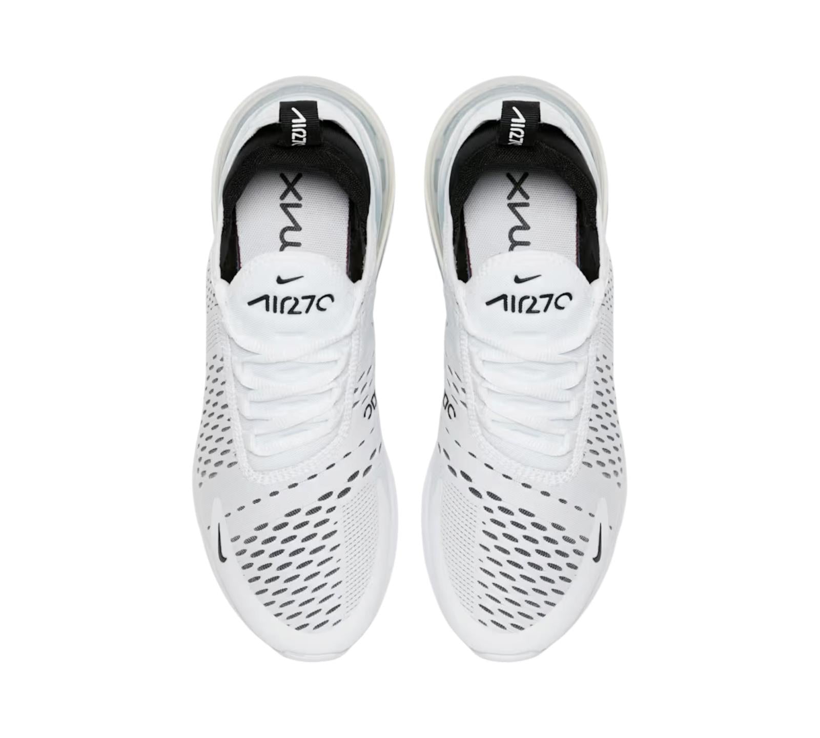 NIKE AIR MAX 270 WHITE BLACK