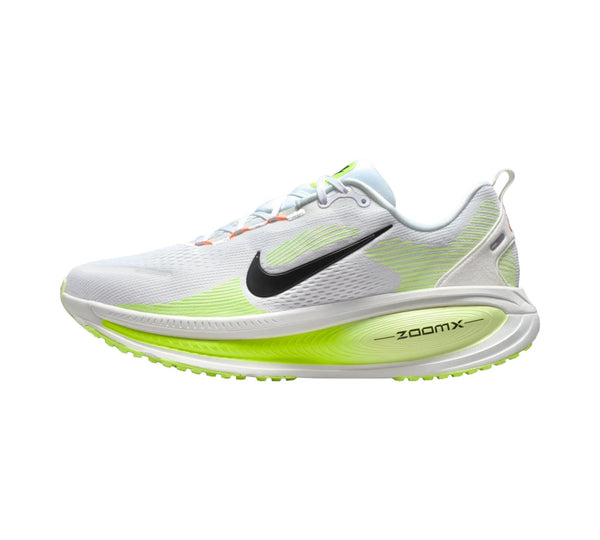 NIKE VOMERO 18 WHITE BARELY VOLT BLACK