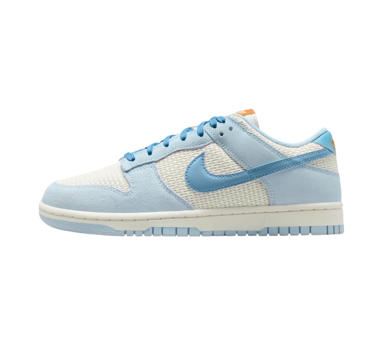 NIKE DUNK LOW SE SAIL WORK BLUE HYDROGEN BLUE