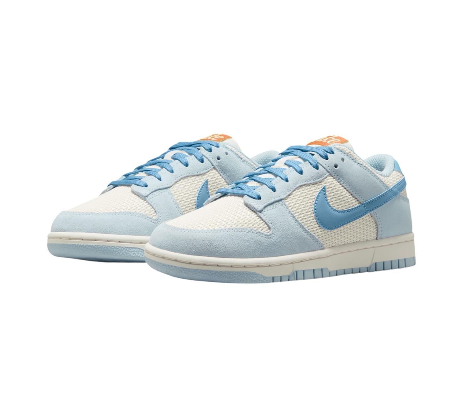 NIKE DUNK LOW SE SAIL WORK BLUE HYDROGEN BLUE