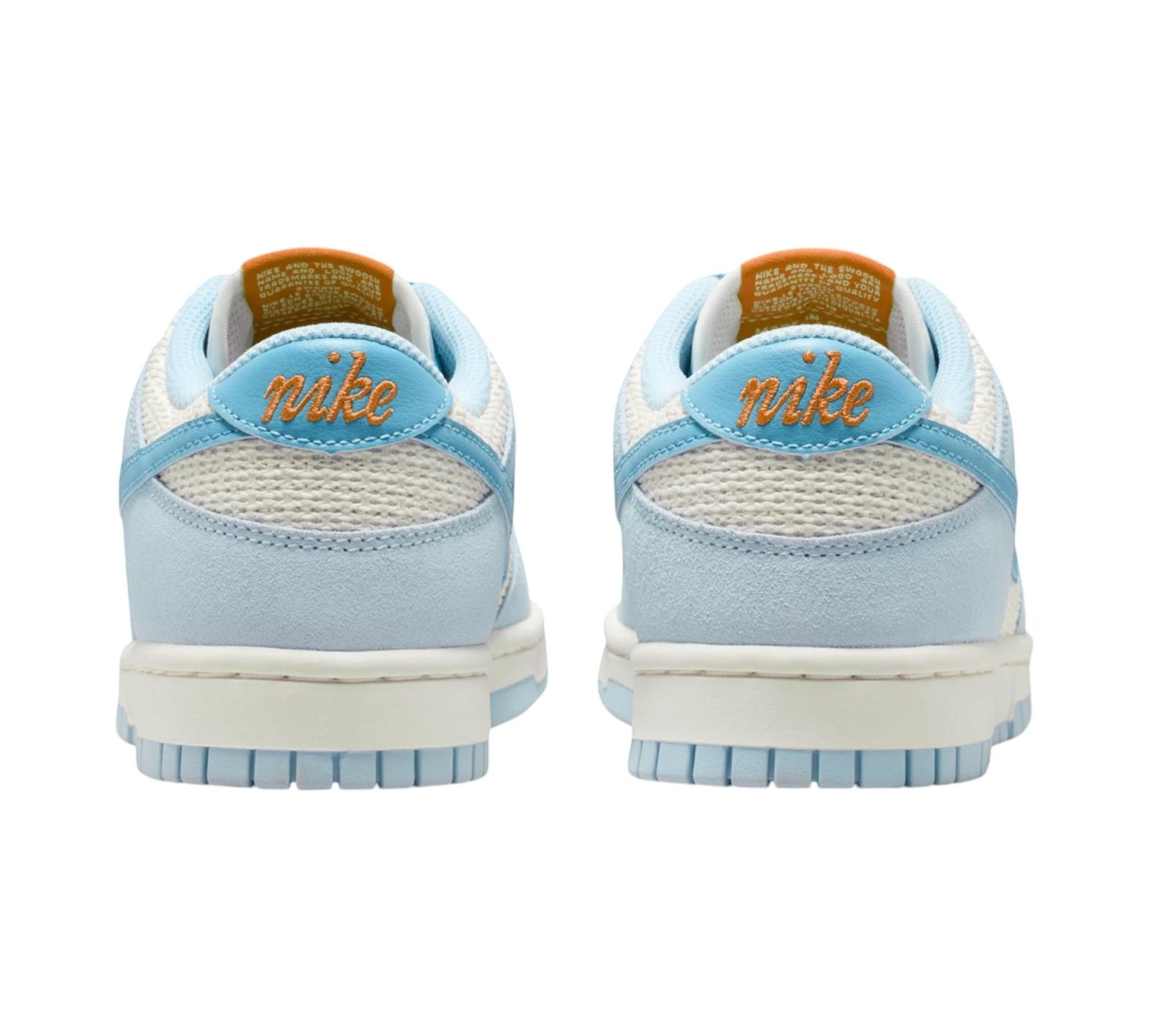 NIKE DUNK LOW SE SAIL WORK BLUE HYDROGEN BLUE