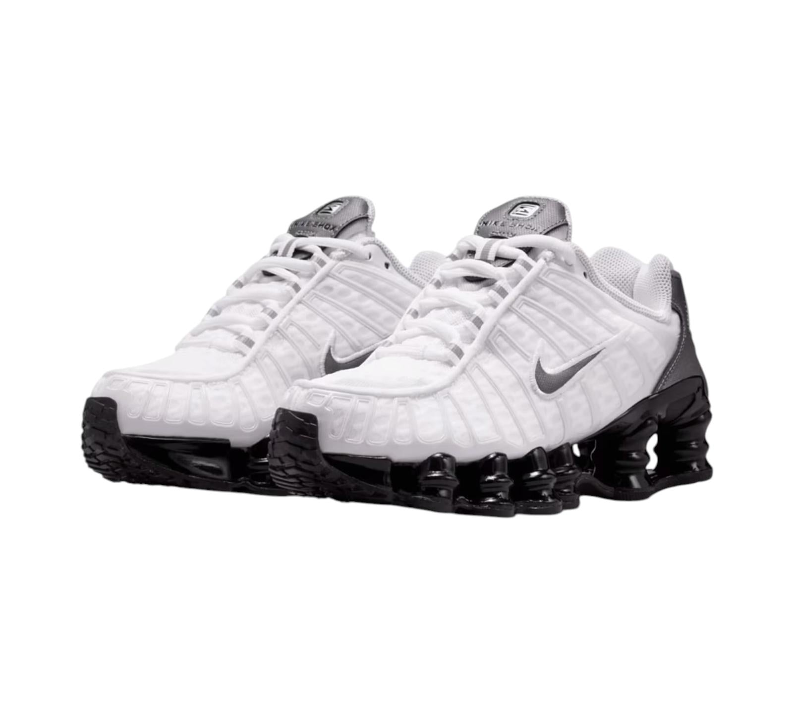 NIKE SHOX TL WHITE BLACK COOL GREY