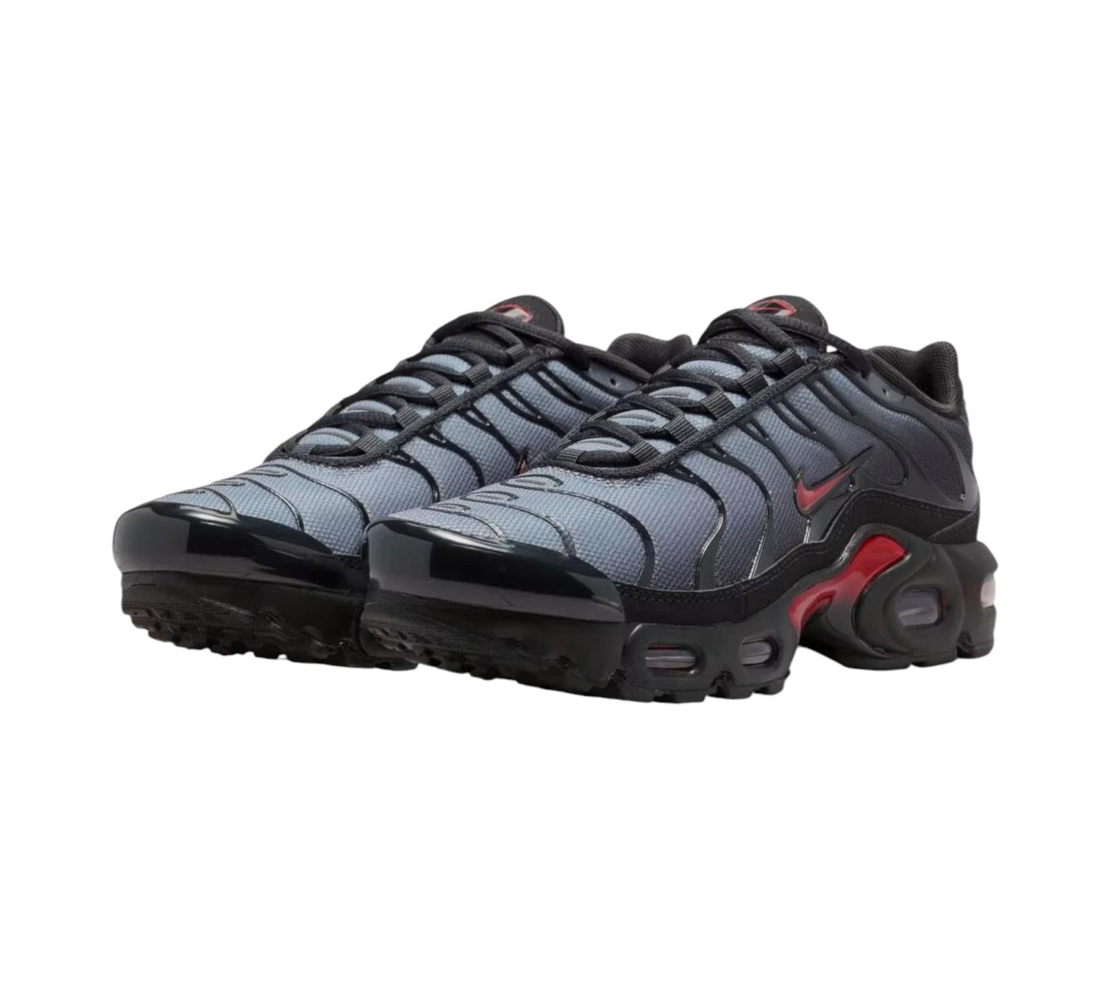 NIKE AIR MAX PLUS BLACK PENCIL POINT CRIMSON