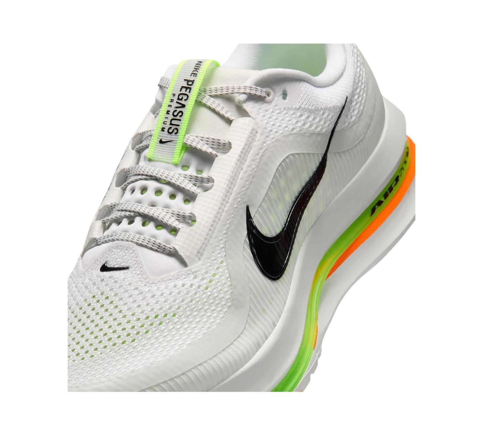 NIKE AIR ZOOM PEGASUS PREMIUM WHITE VOLT BLACK