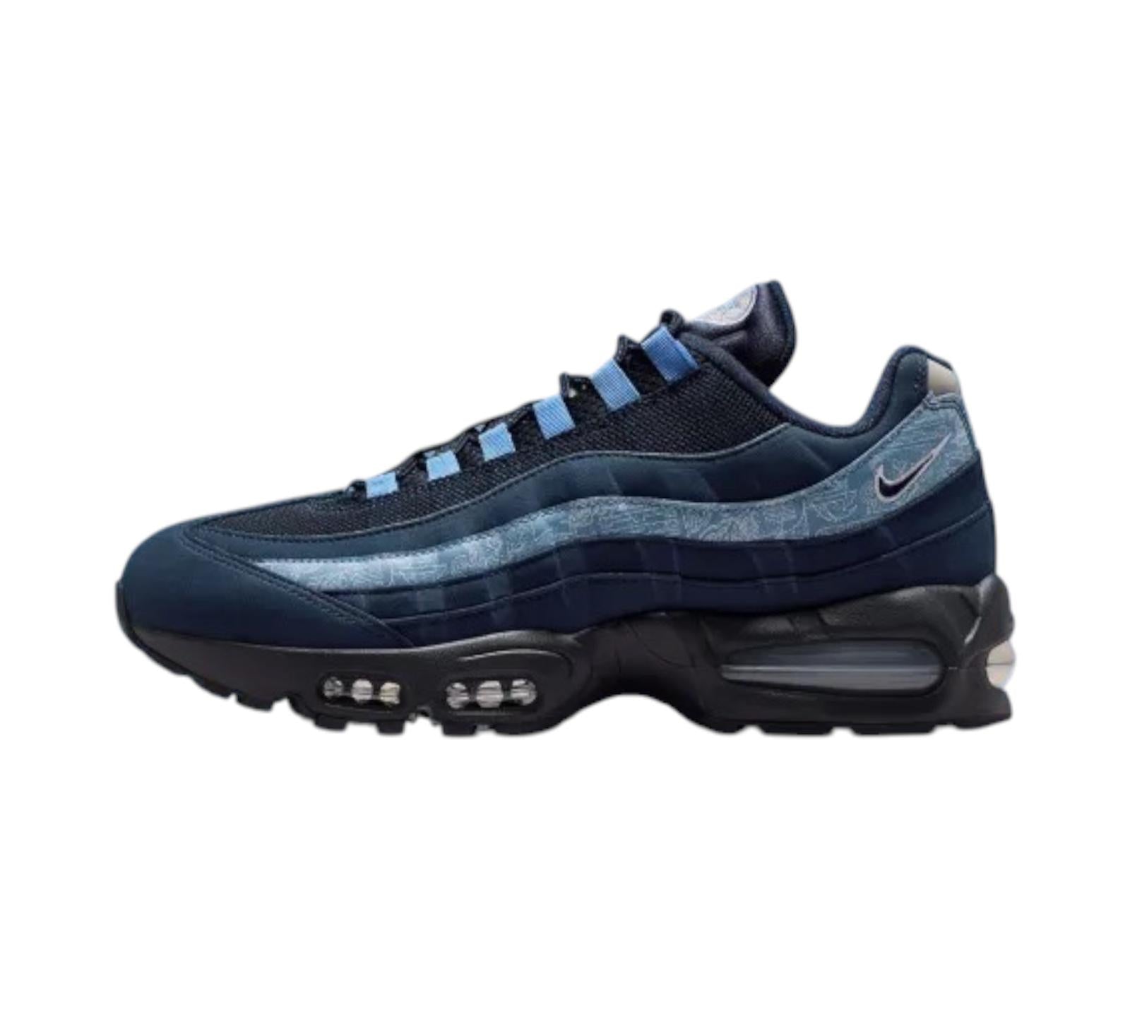 NIKE AIR MAX 95 SE BIG BUBBLE OBSIDIAN WORK BLUE