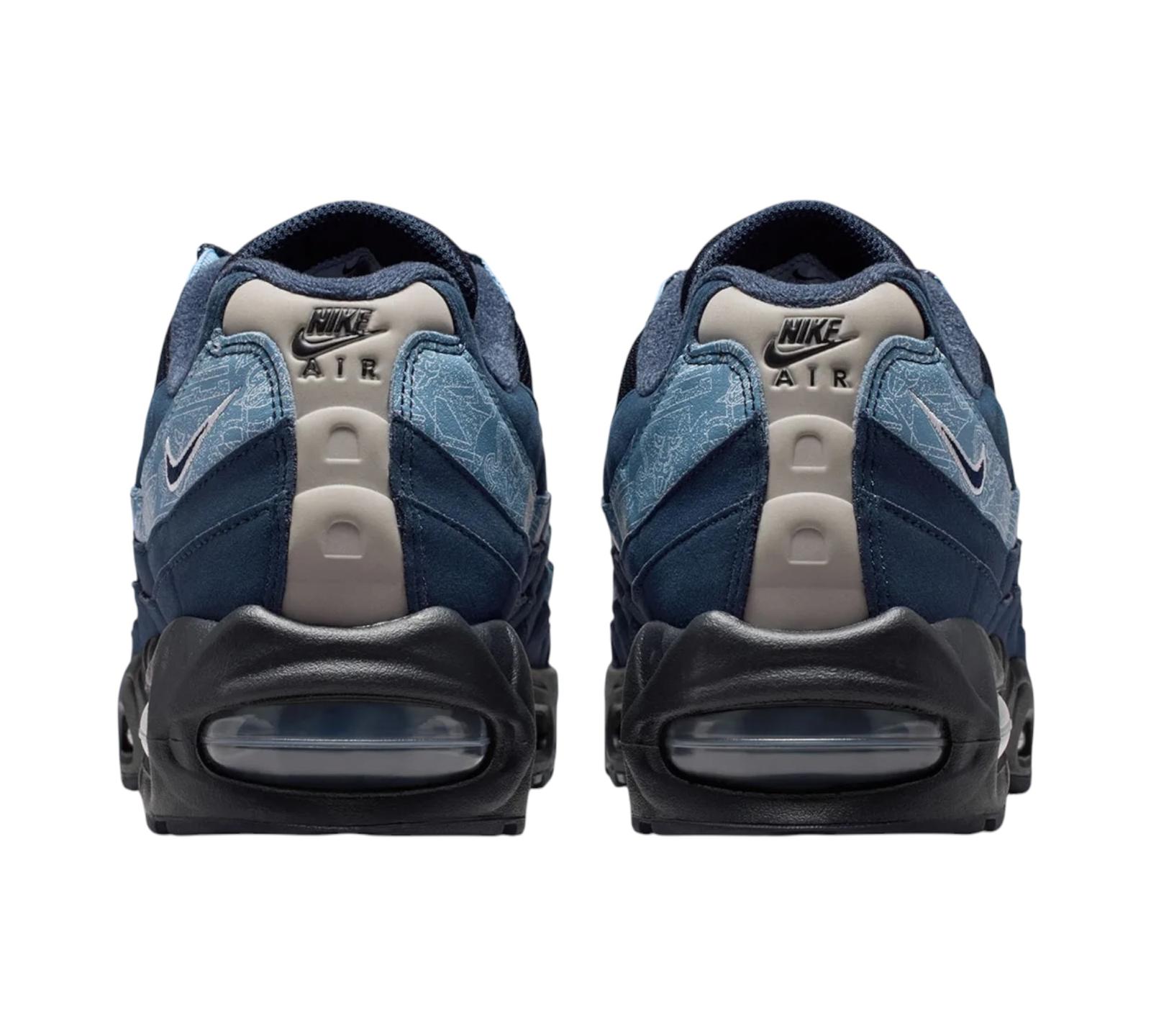 NIKE AIR MAX 95 SE BIG BUBBLE OBSIDIAN WORK BLUE
