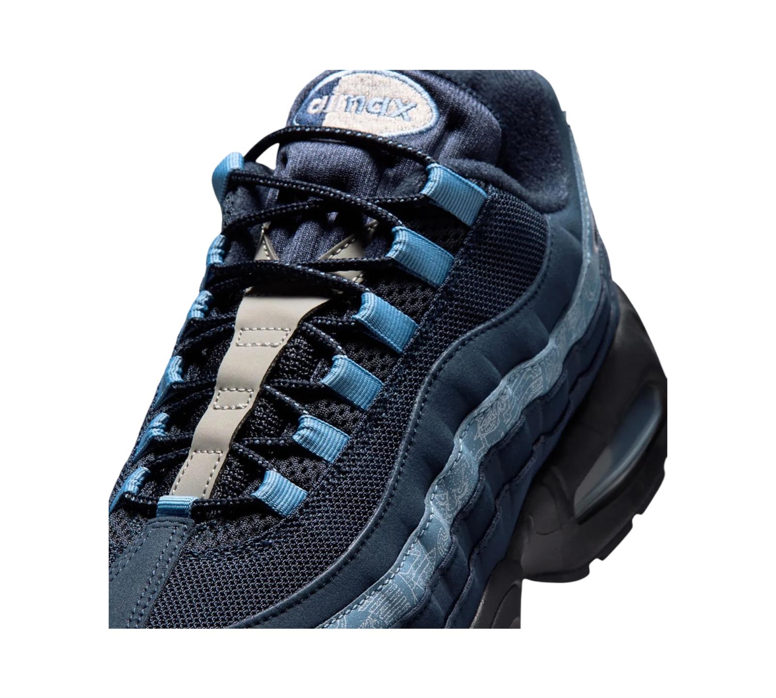 NIKE AIR MAX 95 SE BIG BUBBLE OBSIDIAN WORK BLUE