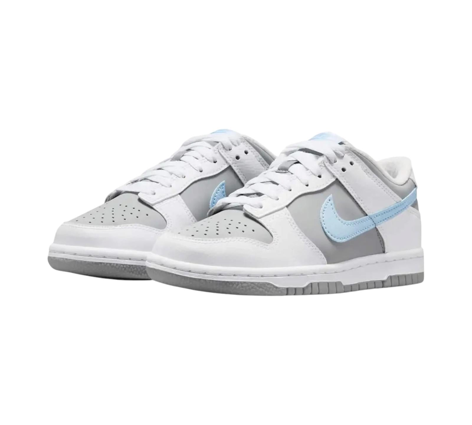 NIKE DUNK LOW WHITE LIGHT SMOKE GREY CELESTINE BLUE