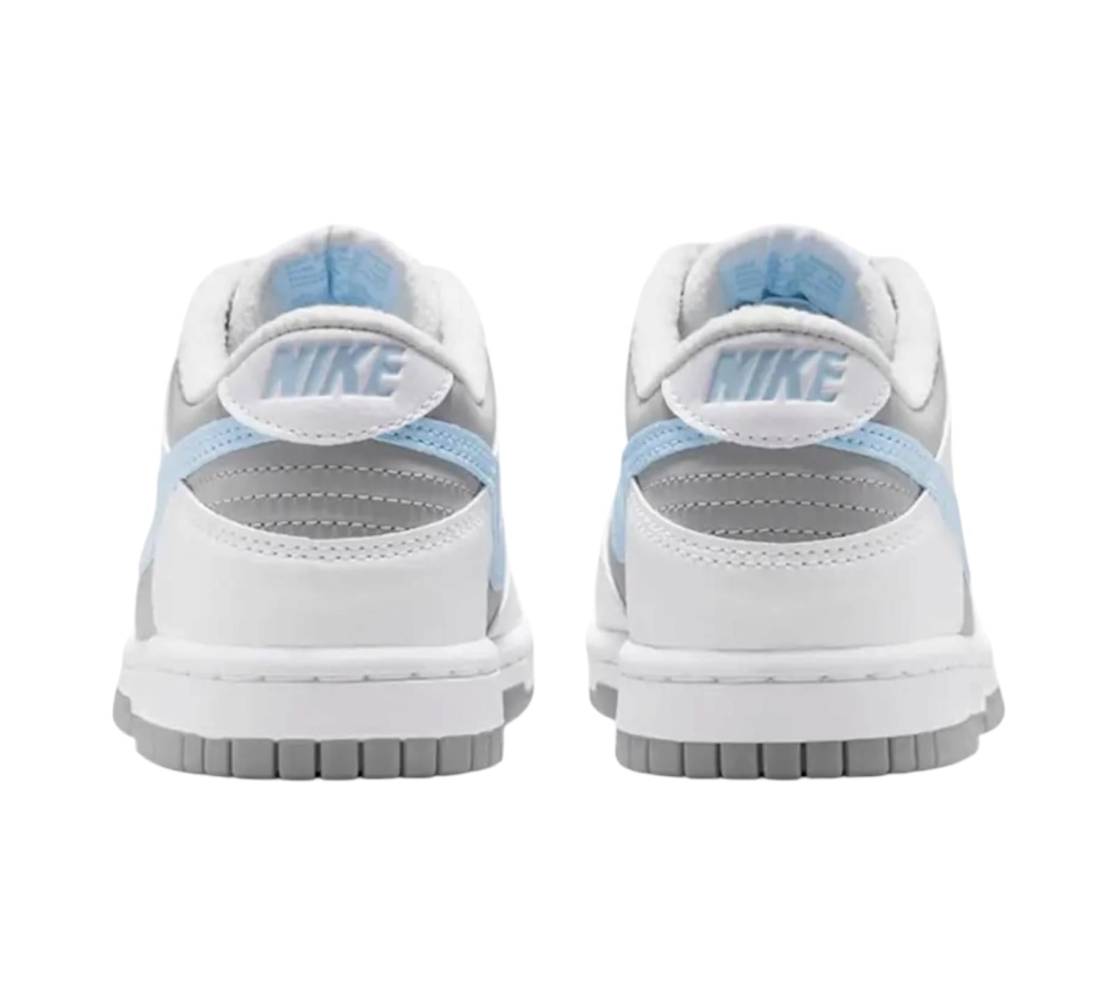NIKE DUNK LOW WHITE LIGHT SMOKE GREY CELESTINE BLUE