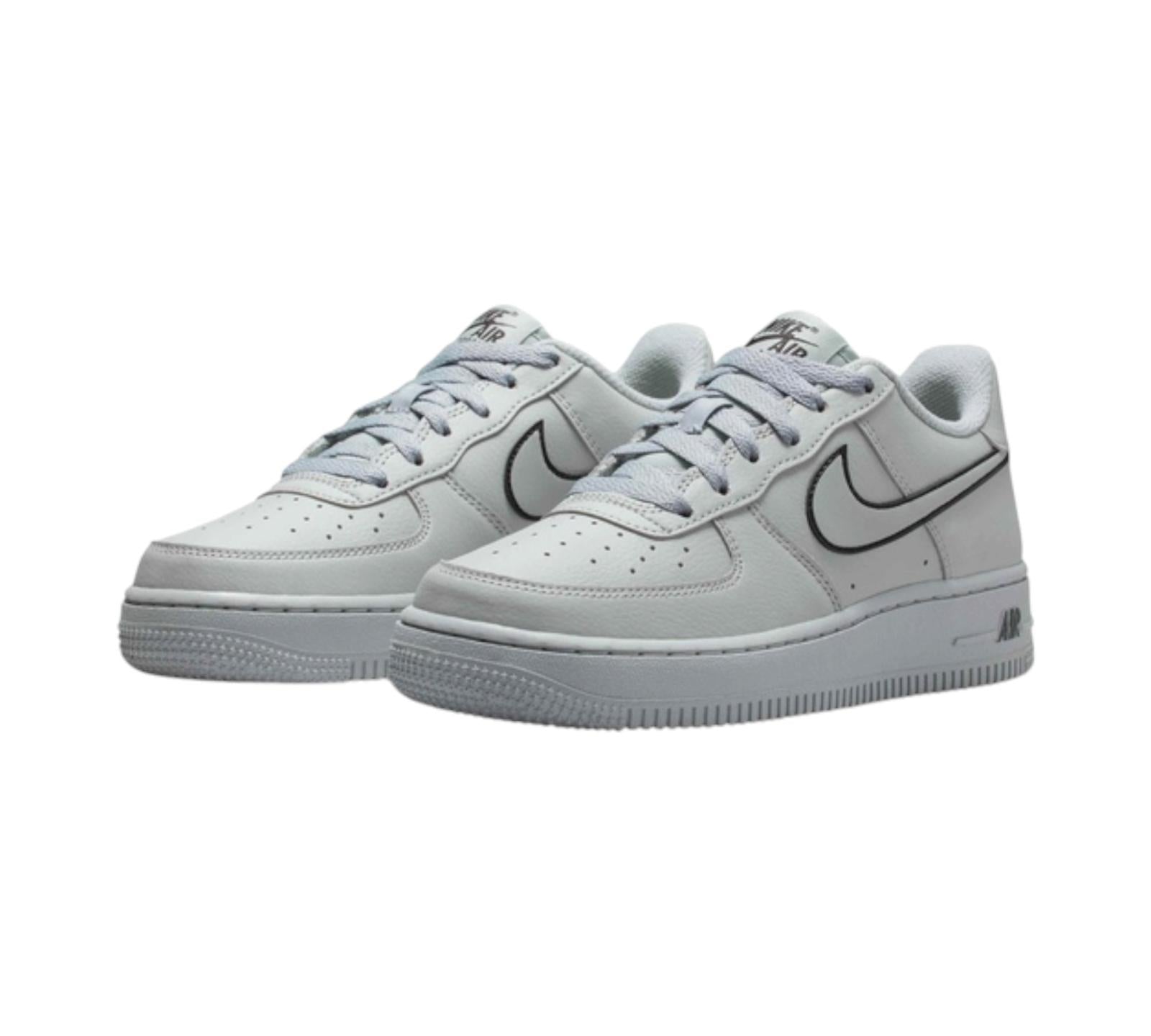NIKE AIR FORCE 1 LOW BLACK LIGHT SMOKE GREY