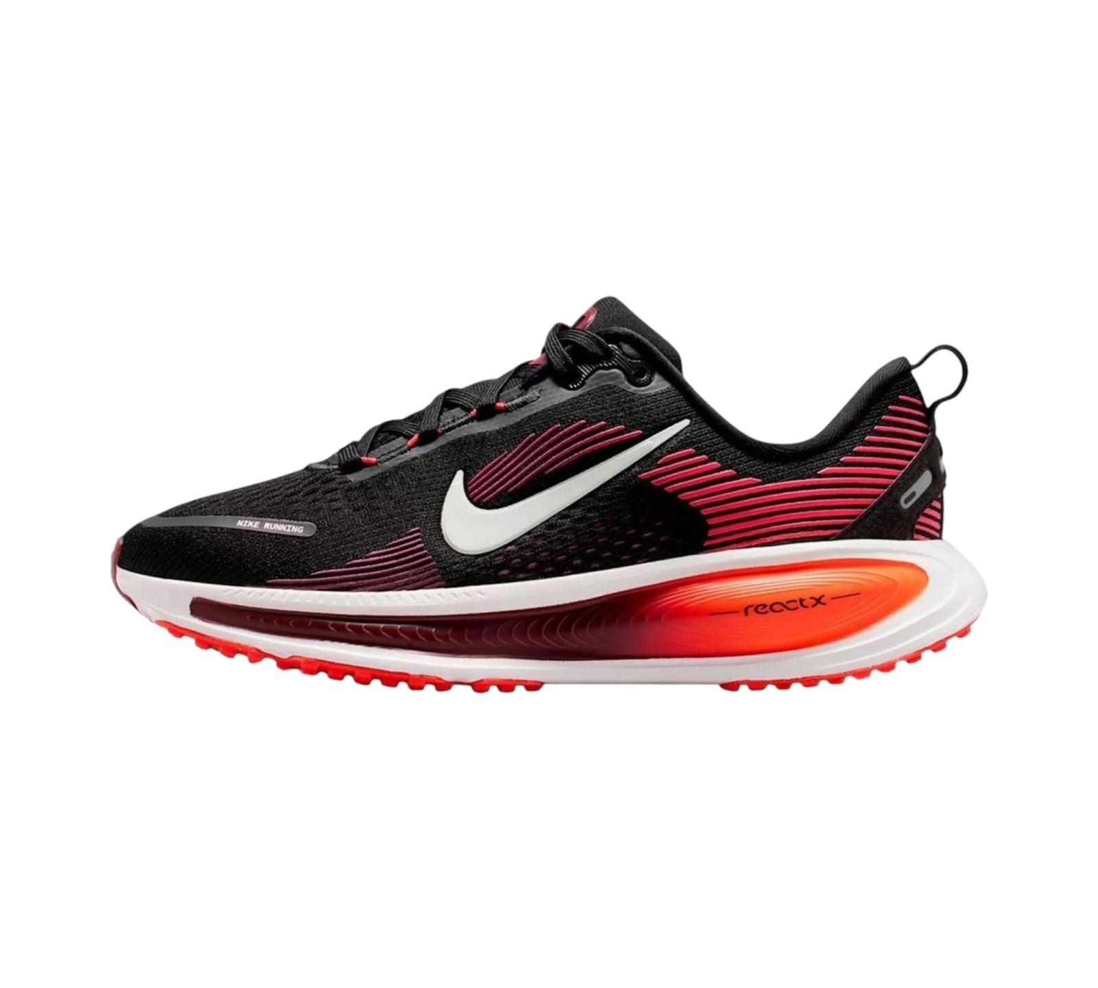 NIKE VOMERO 18 BLACK BRIGHT CRIMSON