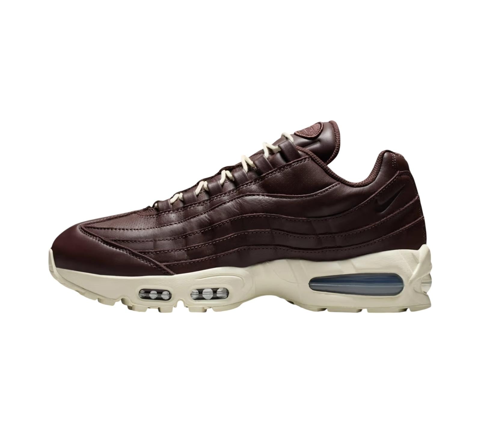NIKE AIR MAX 95 QS BIG BUBBLE BAROQUE BROWN LEATHER