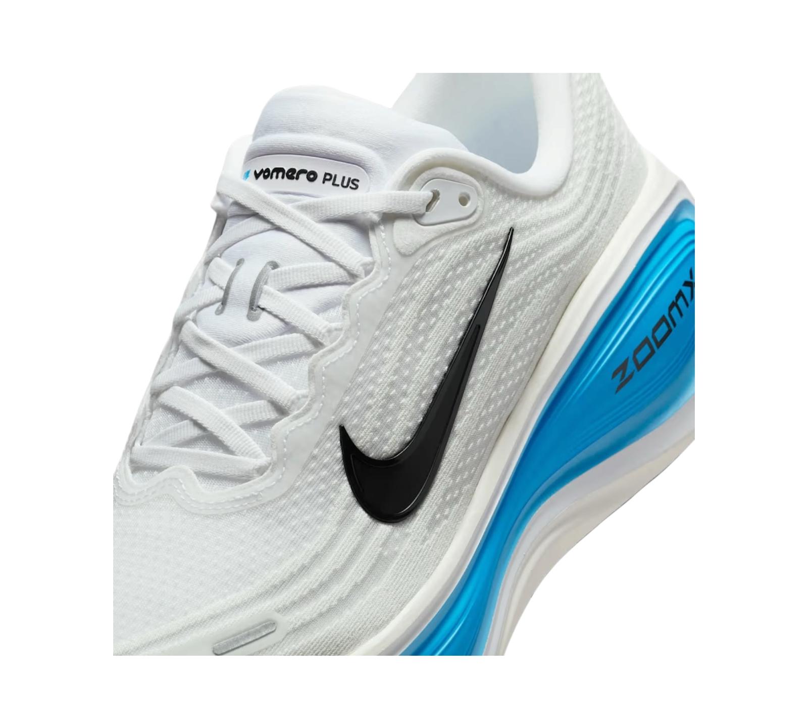 NIKE VOMERO PLUS WHITE BLUE HERO BLACK