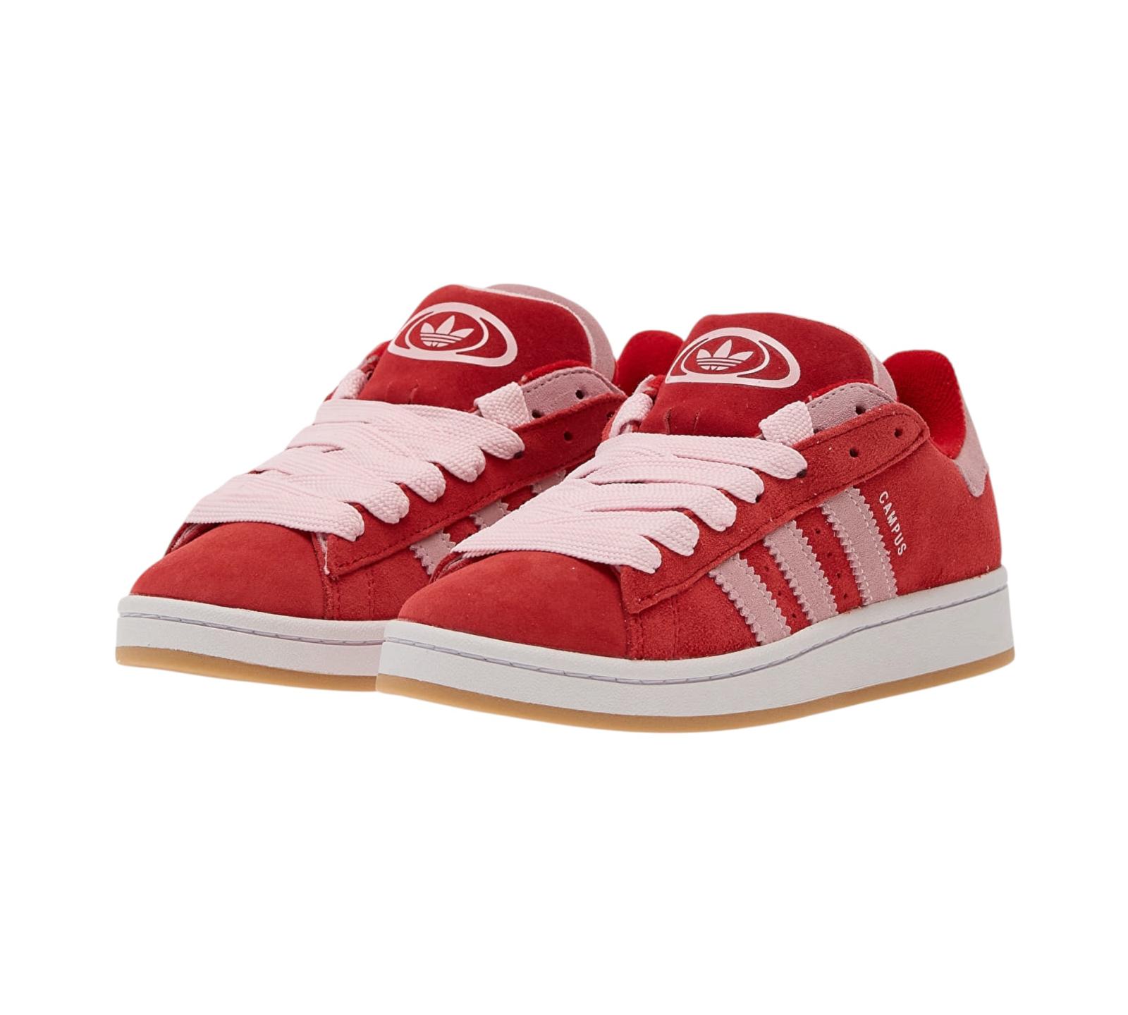 ADIDAS CAMPUS DOUBLE 00S BETTER SCARLET PINK WHITE
