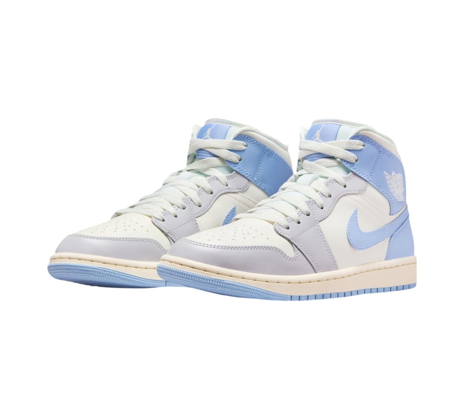 JORDAN 1 MID PSYCHIC BLUE SAIL COCONUT MILK