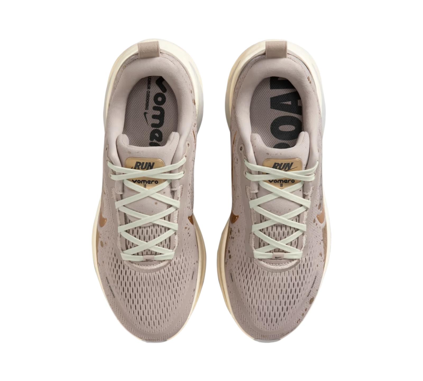 NIKE VOMERO 18 SE CREAM COCONUT MILK METALIC GOLD GRAIN