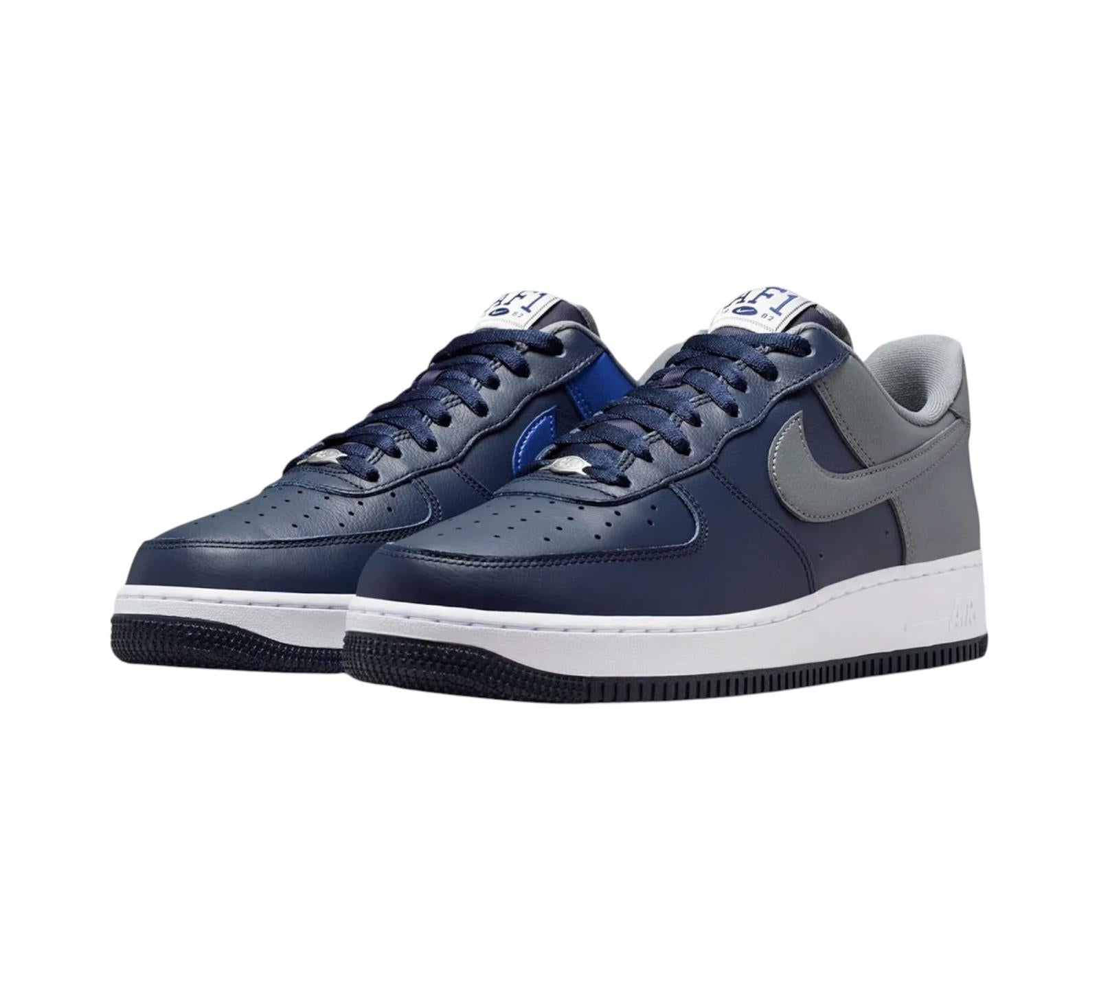 NIKE AIR FORCE 1 LOW '07 LV8 OBSIDIAN SMOKE GREY