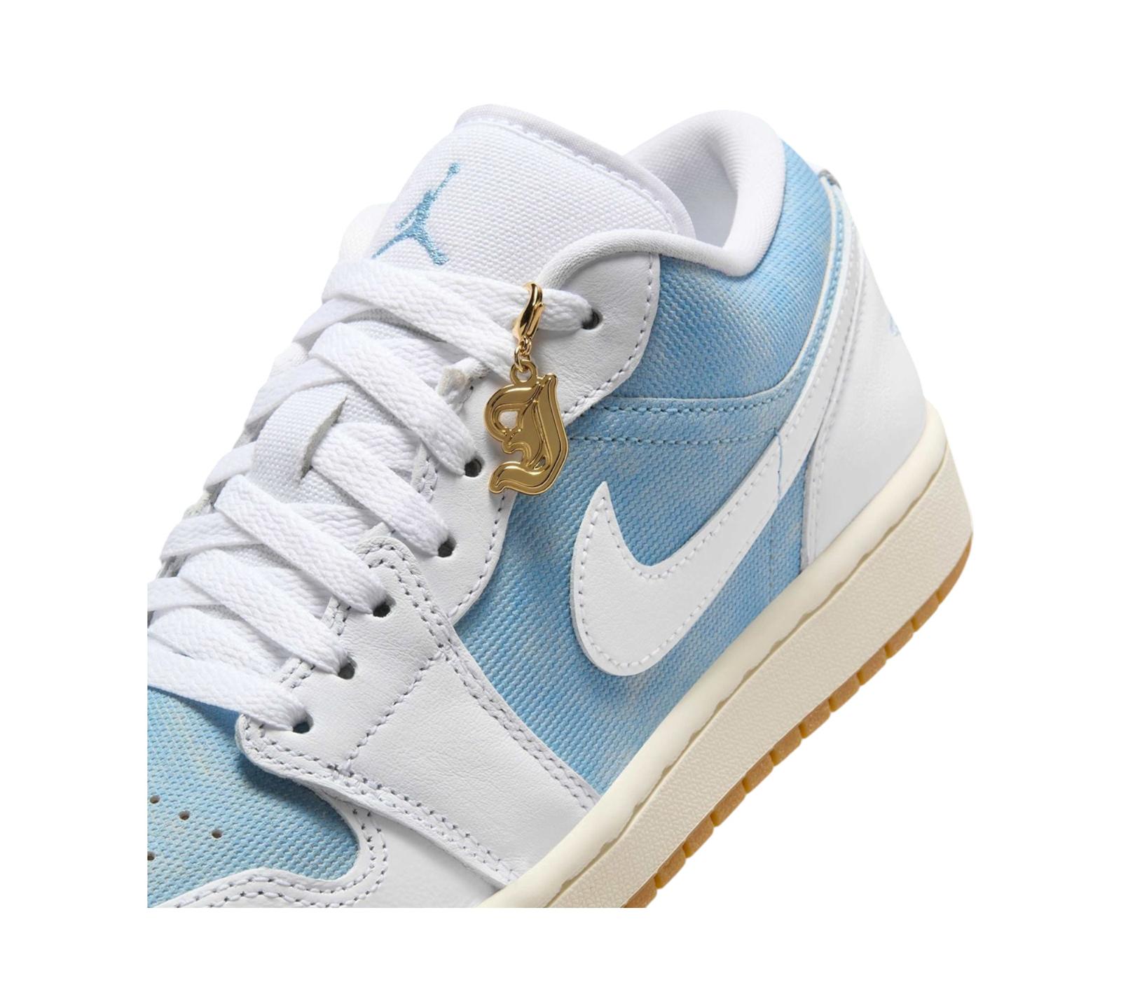 JORDAN 1 LOW SE DENIM WORN BLUE