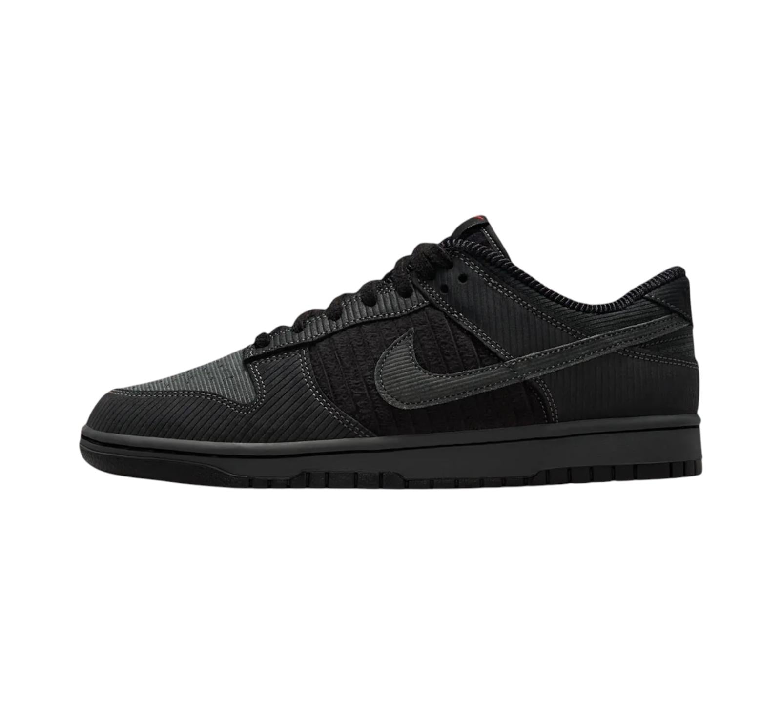 NIKE DUNK LOW RETRO PREMIUM BLACK CORDUROY
