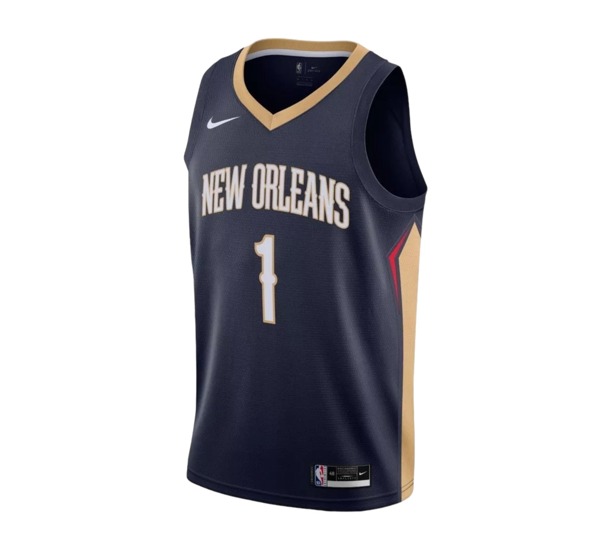 NIKE ZION WILLIAMSON PELICANS ICON EDITION JERSEY COLLEGE NAVY