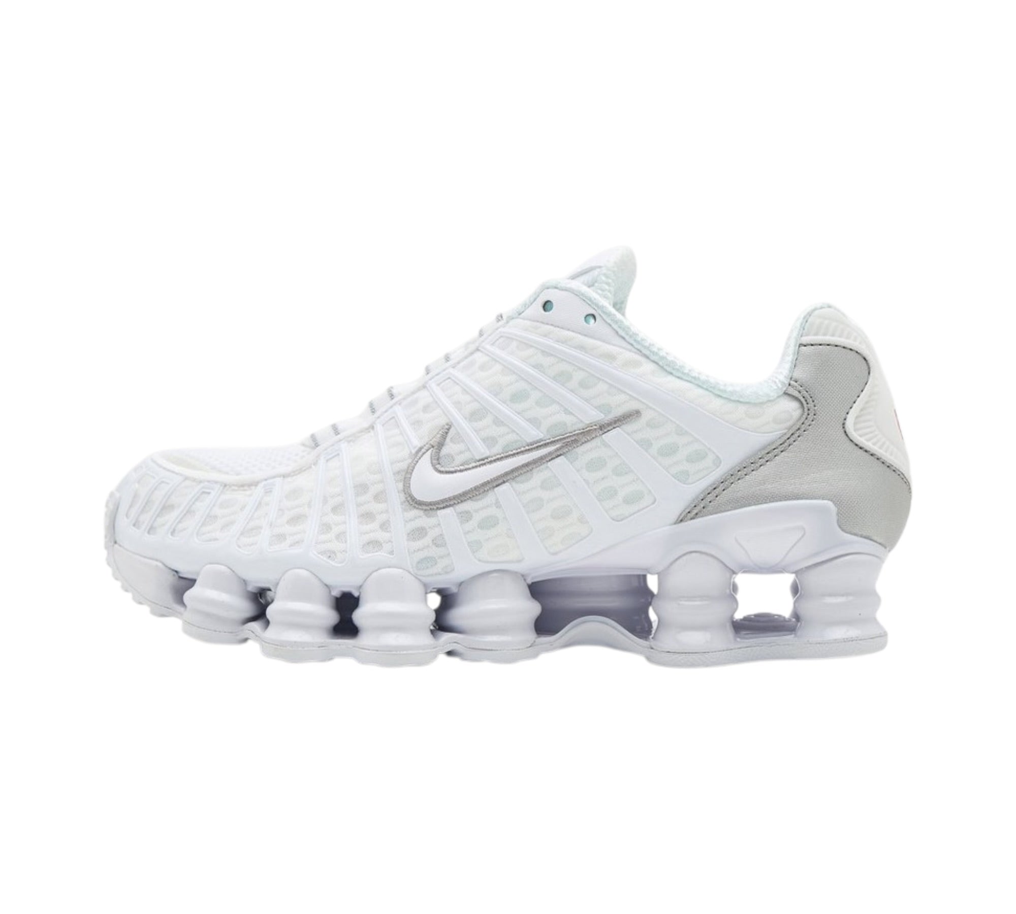 NIKE SHOX TL WHITE METALLIC SILVER