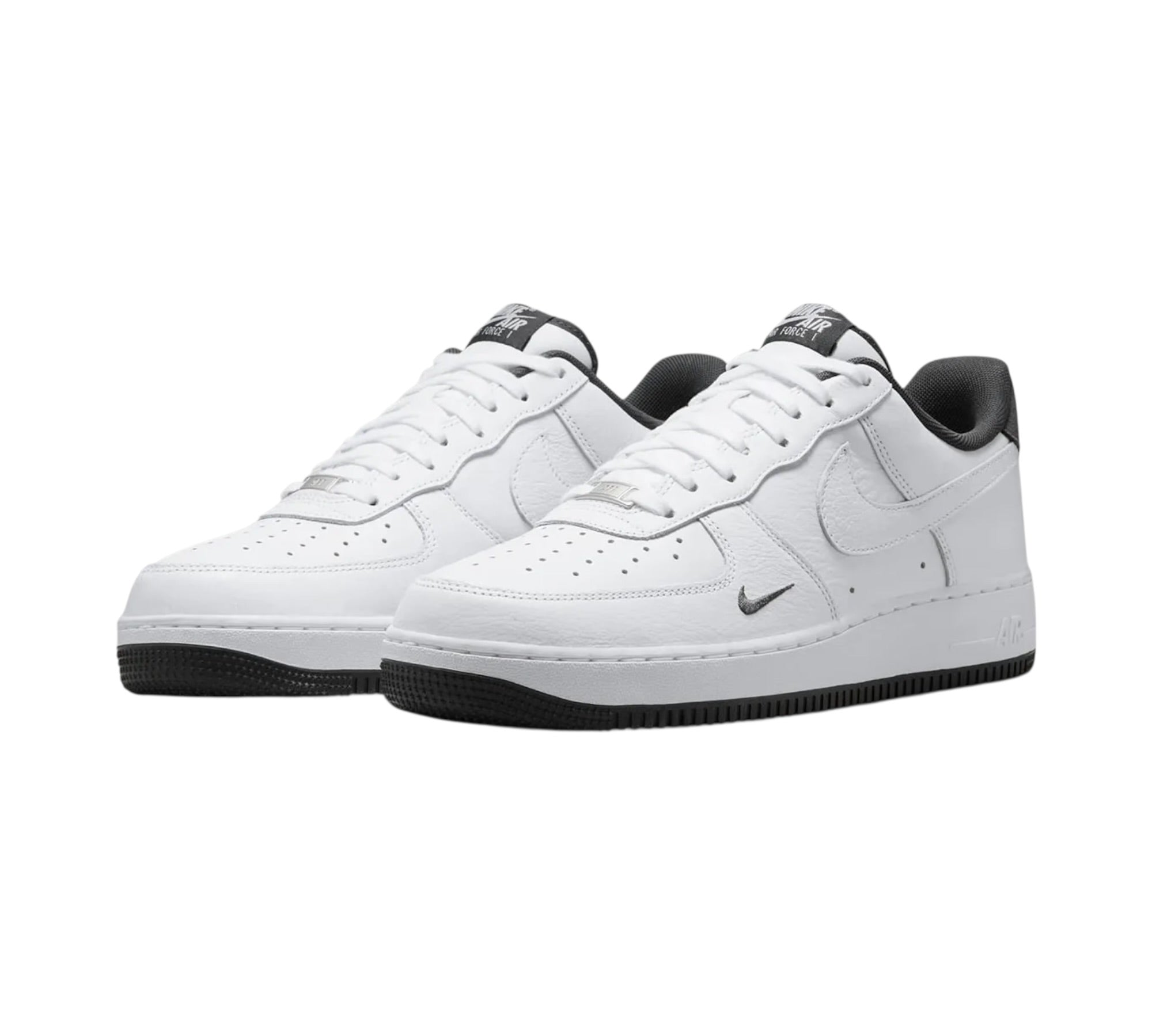 NIKE AIR FORCE 1 LOW '07 WHITE ANTHRACITE MINI SWOOSH